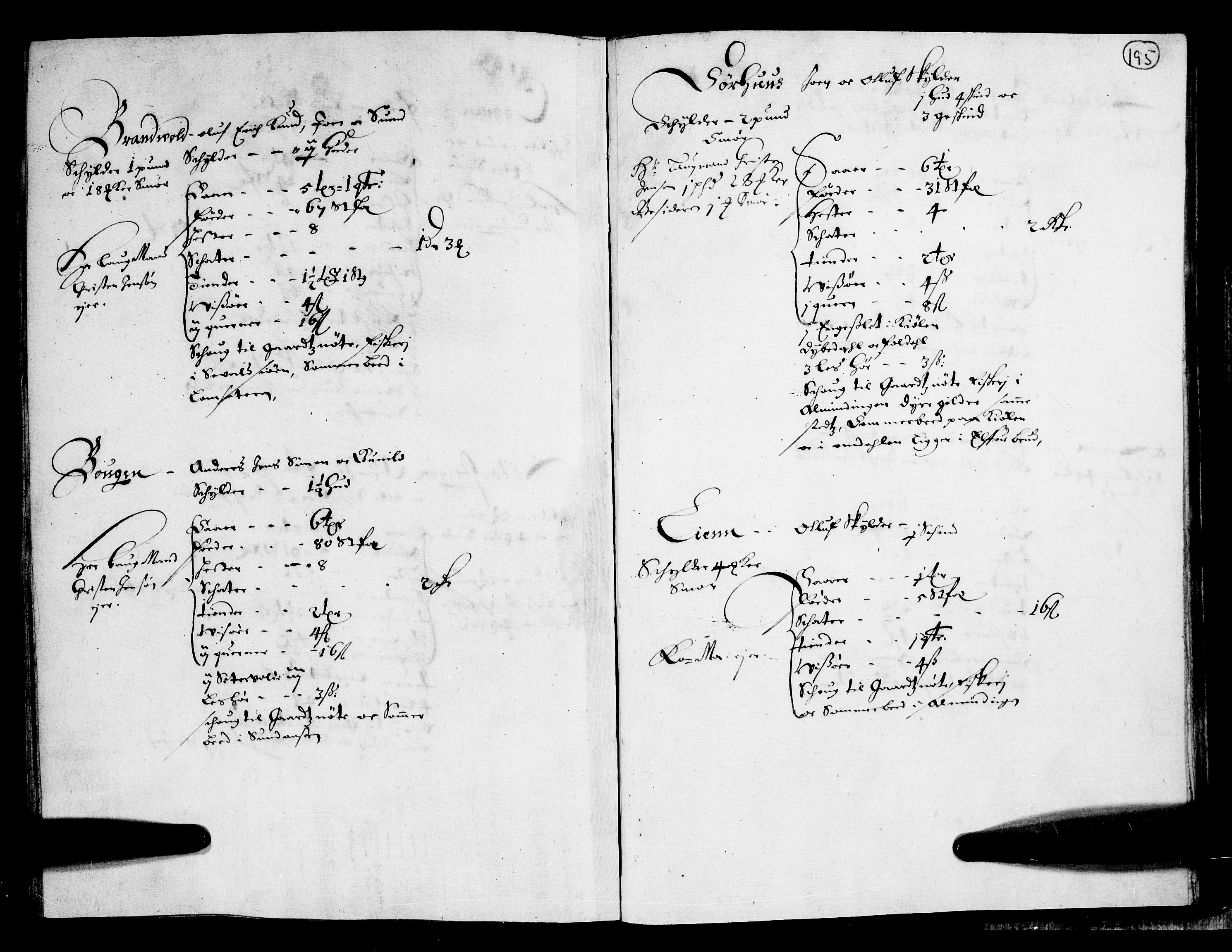 Rentekammeret inntil 1814, Realistisk ordnet avdeling, AV/RA-EA-4070/N/Nb/Nba/L0011: Odal, Solør og Østerdalen fogderi, 1667, p. 194b-195a