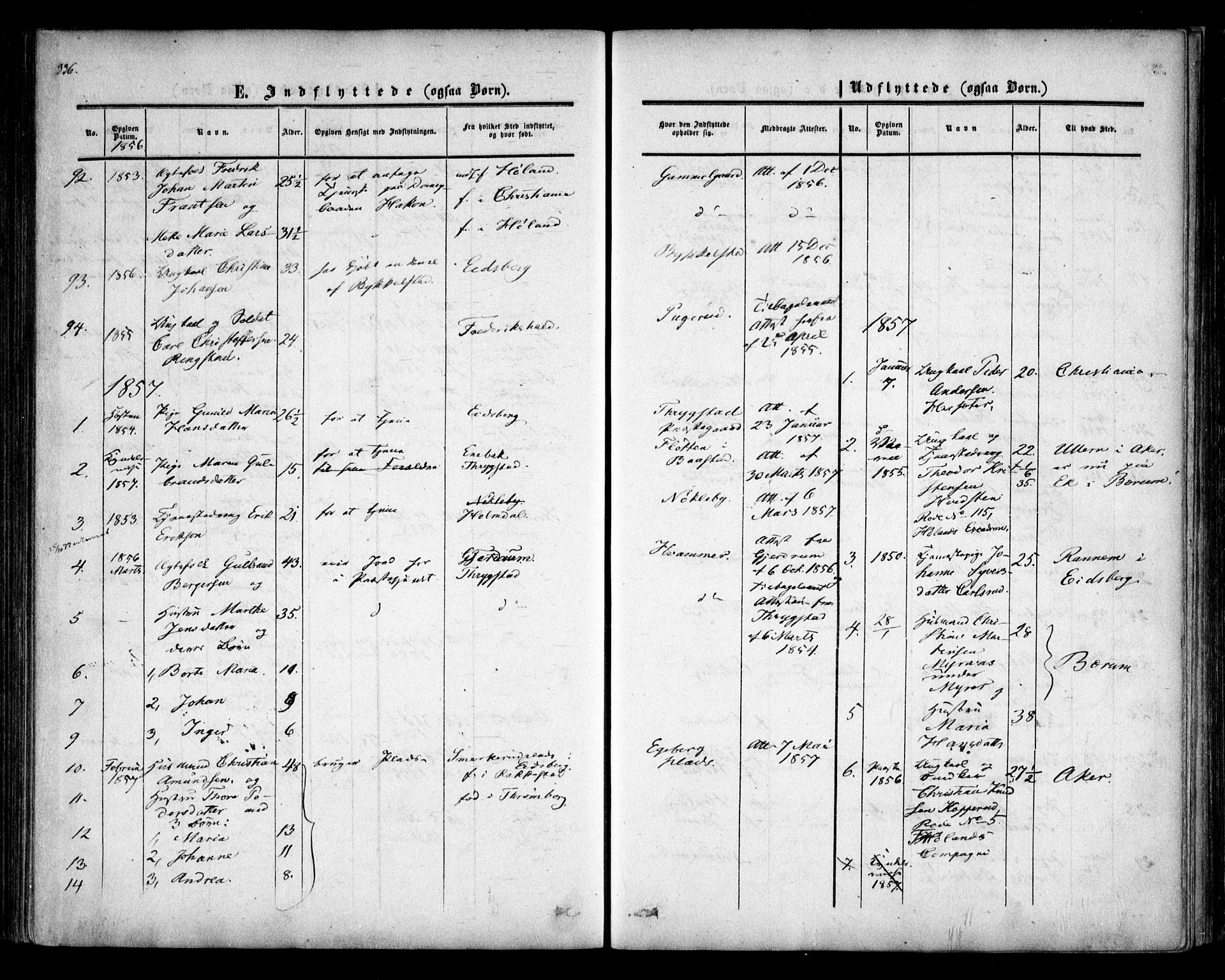 Trøgstad prestekontor Kirkebøker, SAO/A-10925/F/Fa/L0008.b: Parish register (official) no. I 8B, 1855-1864, p. 336