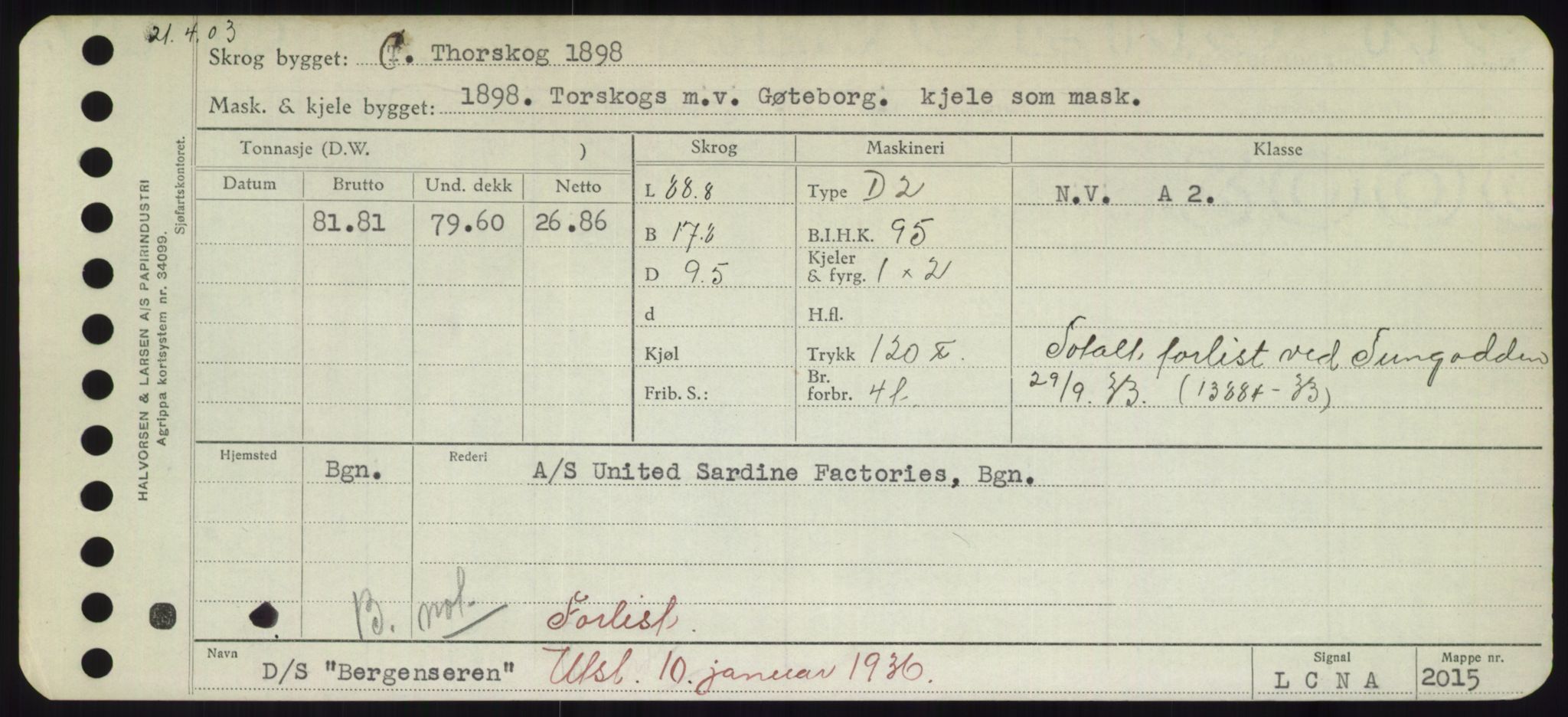 Sjøfartsdirektoratet med forløpere, Skipsmålingen, AV/RA-S-1627/H/Hd/L0003: Fartøy, B-Bev, p. 779