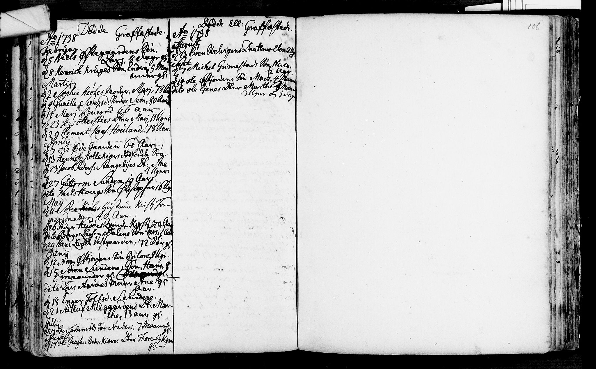 Nøtterøy kirkebøker, SAKO/A-354/F/Fa/L0001: Parish register (official) no. I 1, 1686-1738, p. 105-106