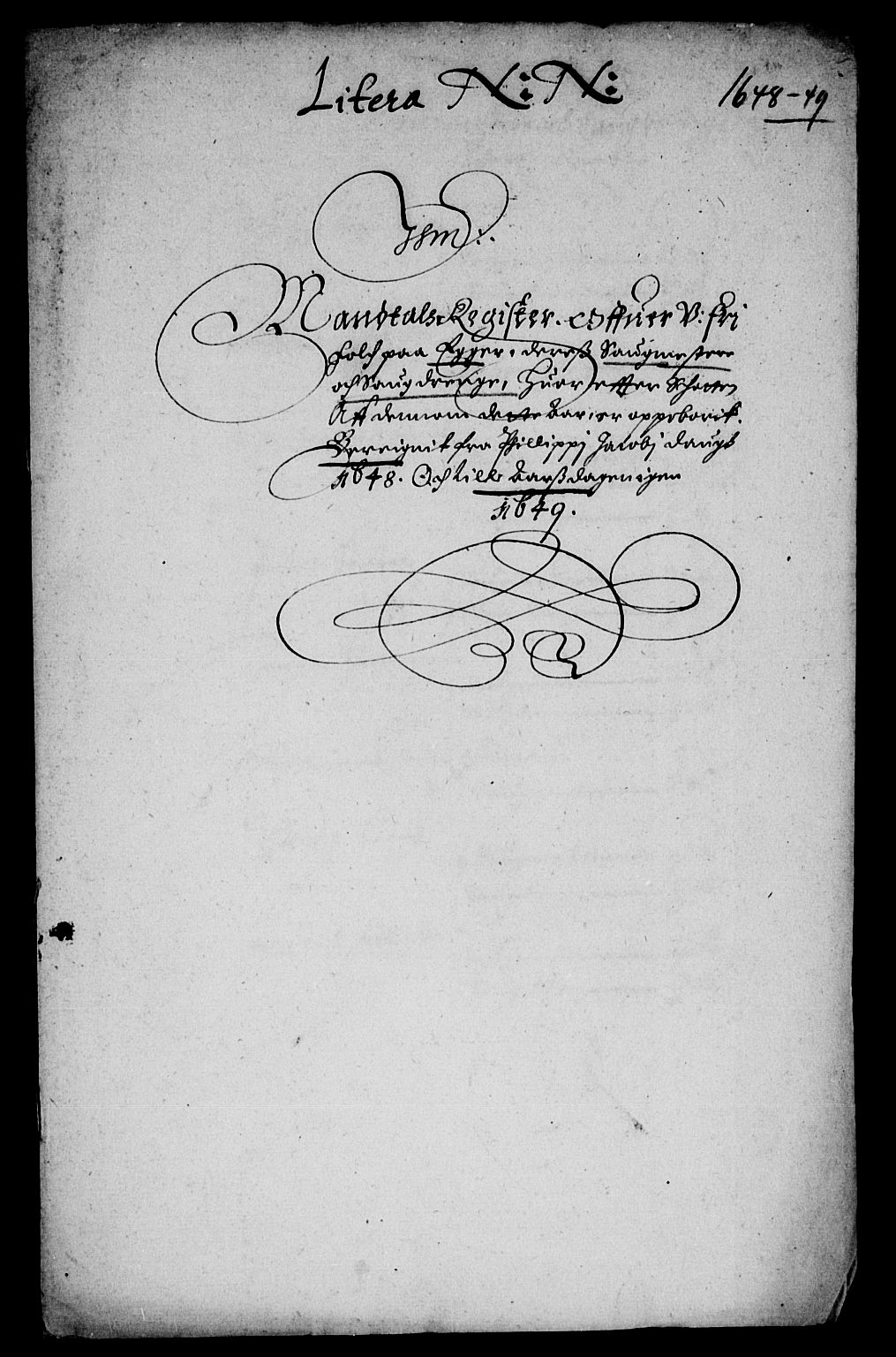 Rentekammeret inntil 1814, Reviderte regnskaper, Lensregnskaper, AV/RA-EA-5023/R/Rb/Rba/L0197: Akershus len, 1648-1650