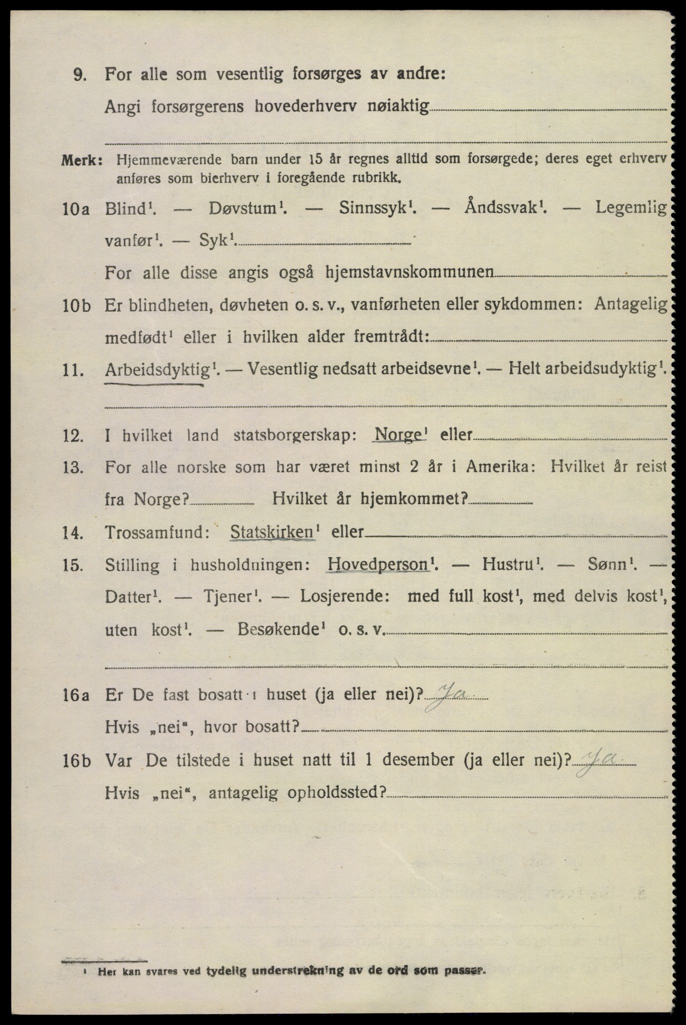 SAKO, 1920 census for Bø (Telemark), 1920, p. 6535