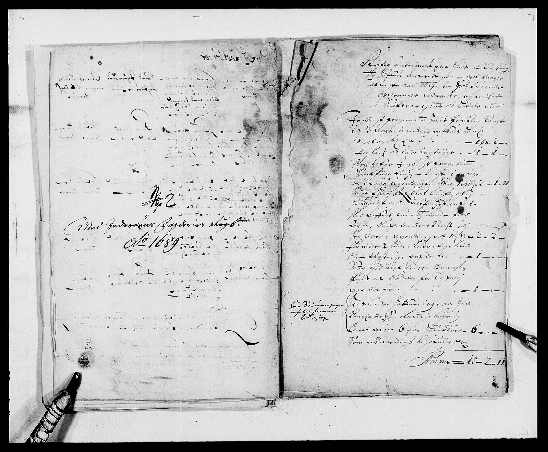 Rentekammeret inntil 1814, Reviderte regnskaper, Fogderegnskap, RA/EA-4092/R63/L4306: Fogderegnskap Inderøy, 1687-1689, p. 512