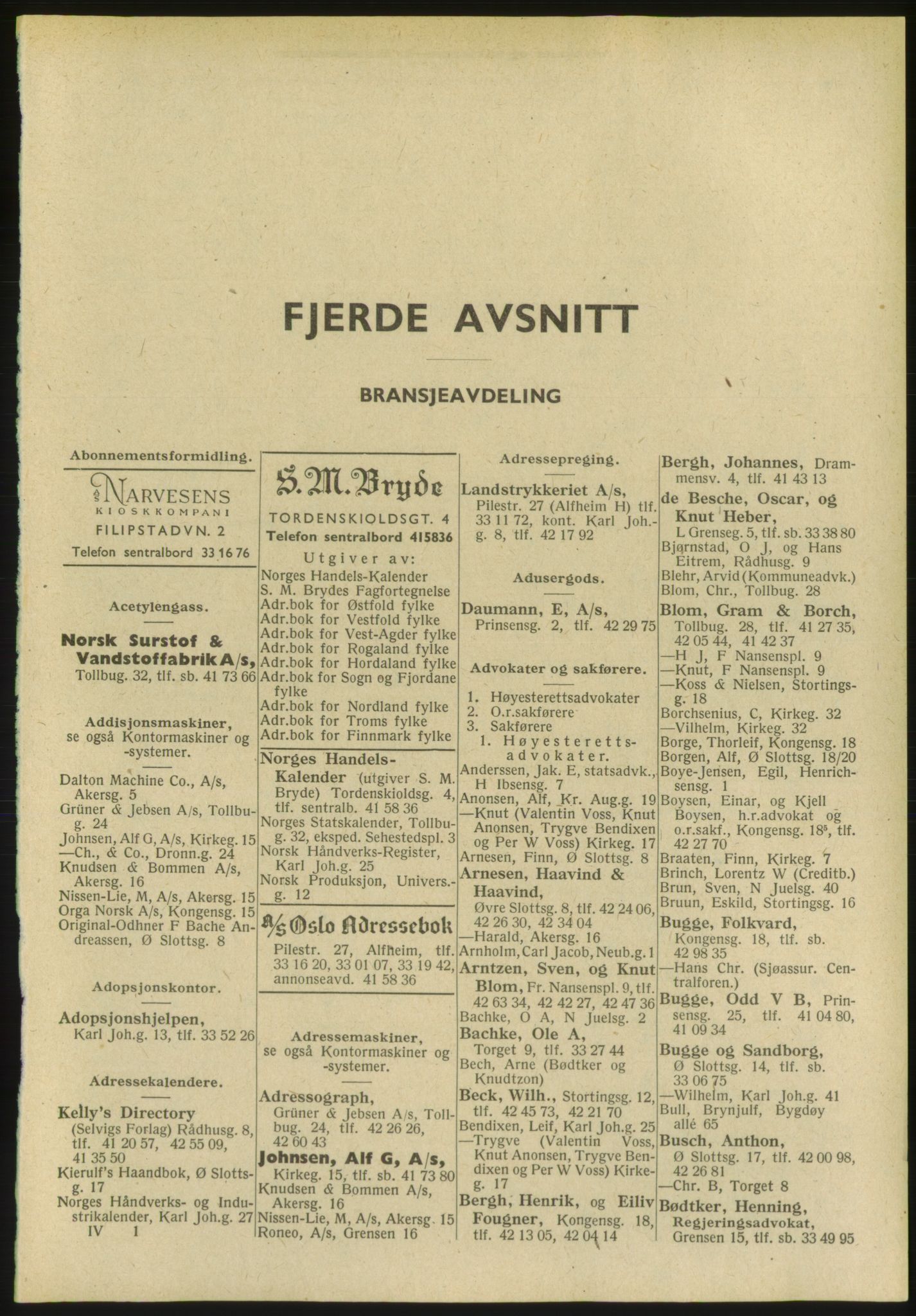 Kristiania/Oslo adressebok, PUBL/-, 1951, p. 2373