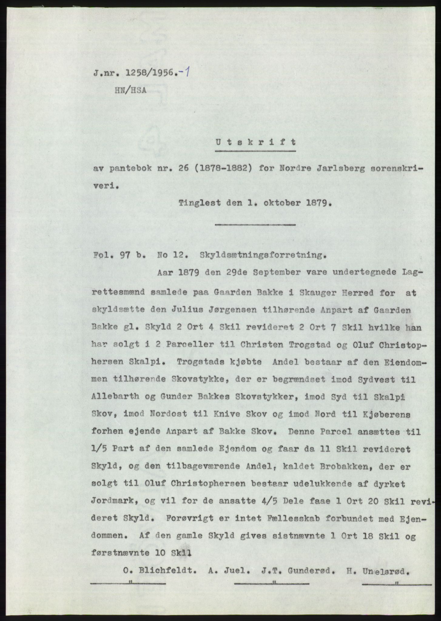 Statsarkivet i Kongsberg, SAKO/A-0001, 1956-1957, p. 71