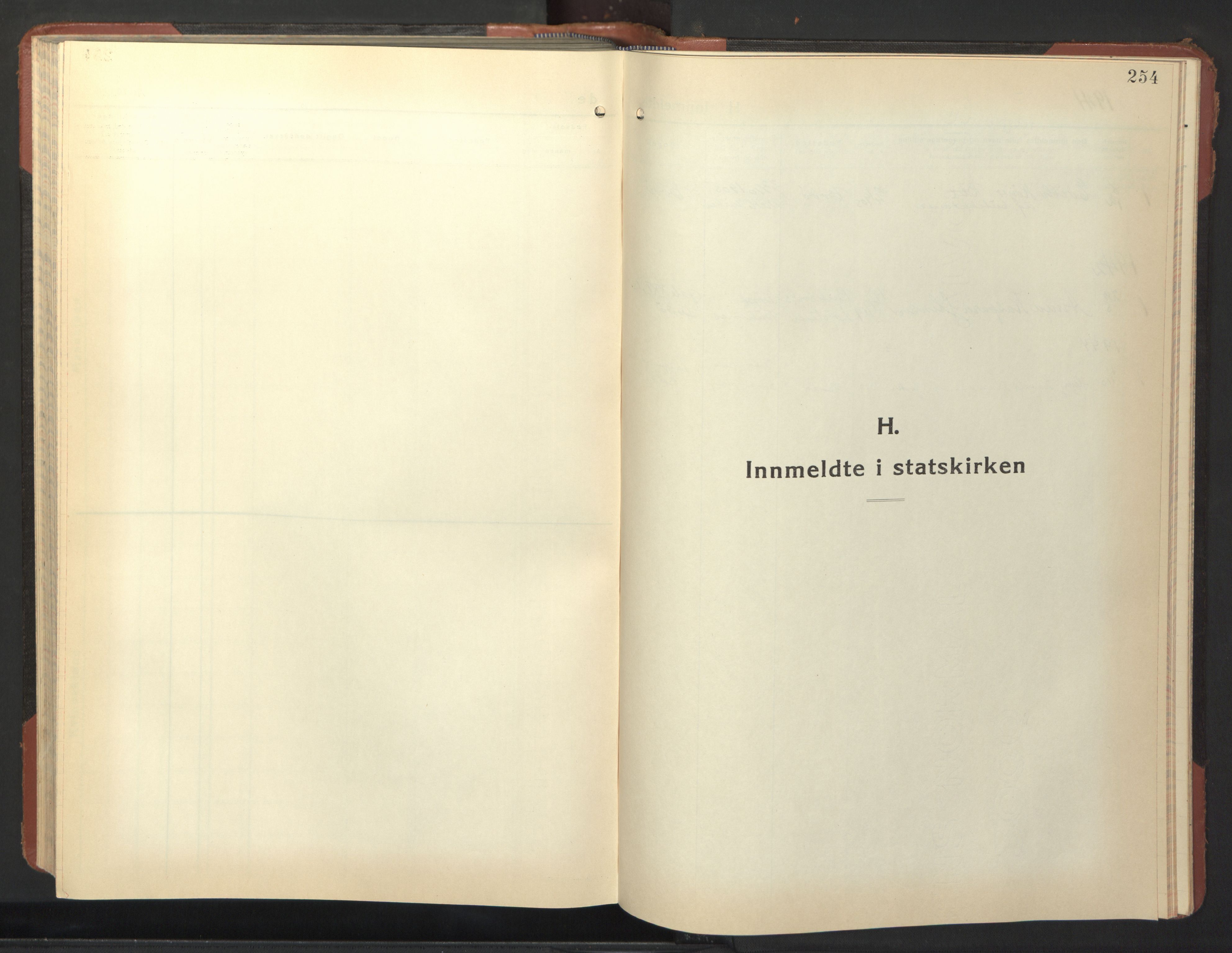 Ministerialprotokoller, klokkerbøker og fødselsregistre - Nordland, SAT/A-1459/801/L0038: Parish register (copy) no. 801C13, 1935-1951, p. 254