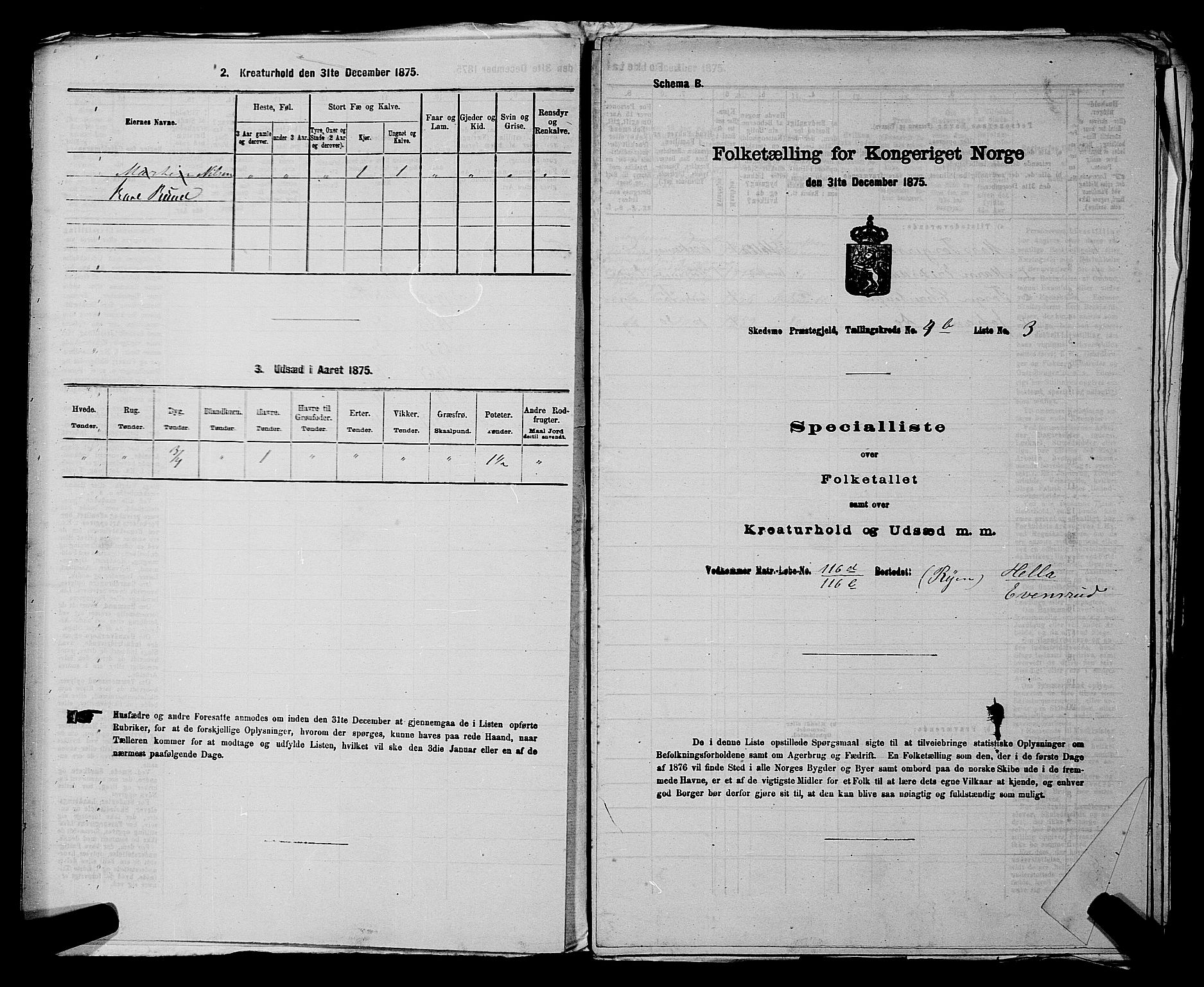 RA, 1875 census for 0231P Skedsmo, 1875, p. 576