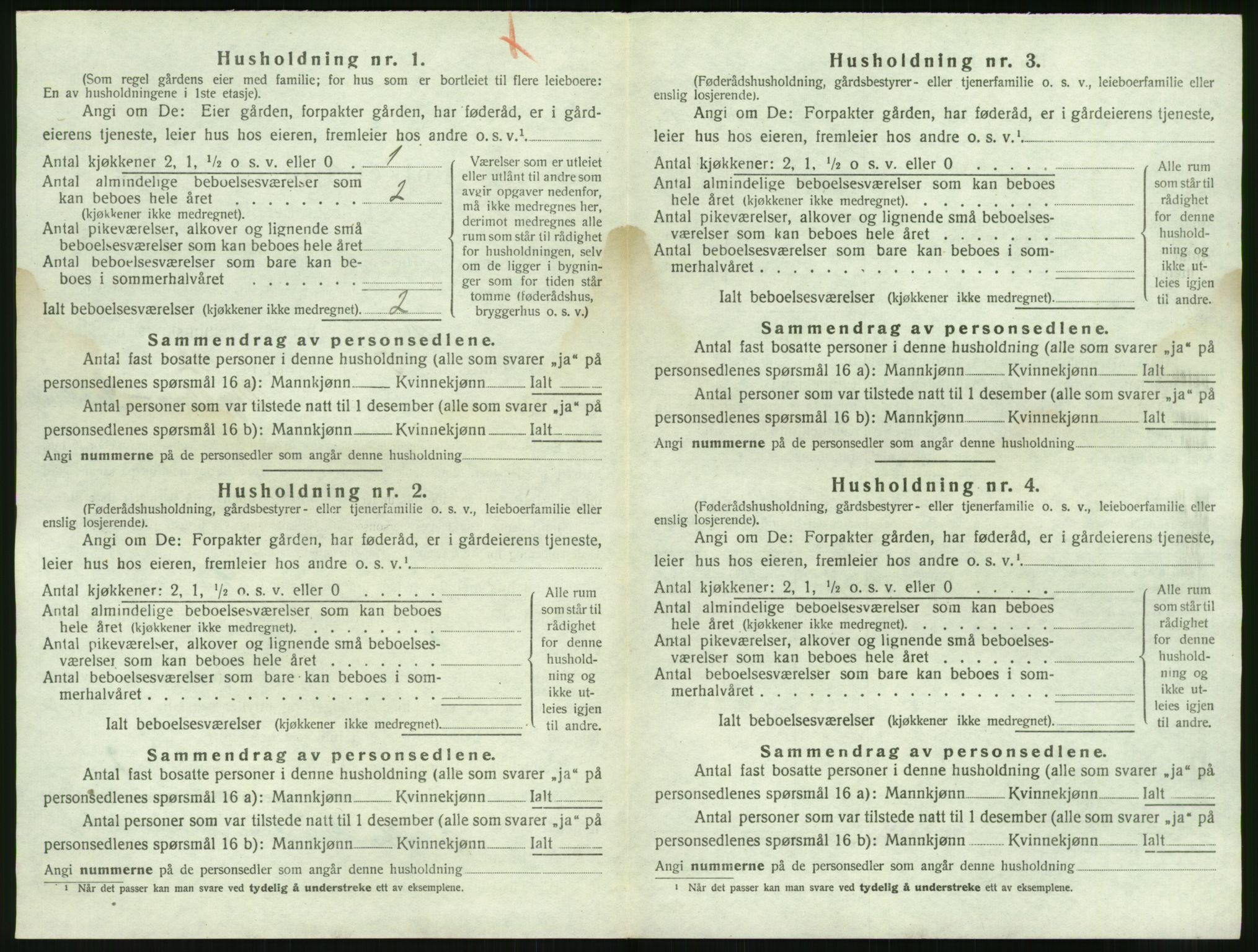 SAK, 1920 census for Hisøy, 1920, p. 47