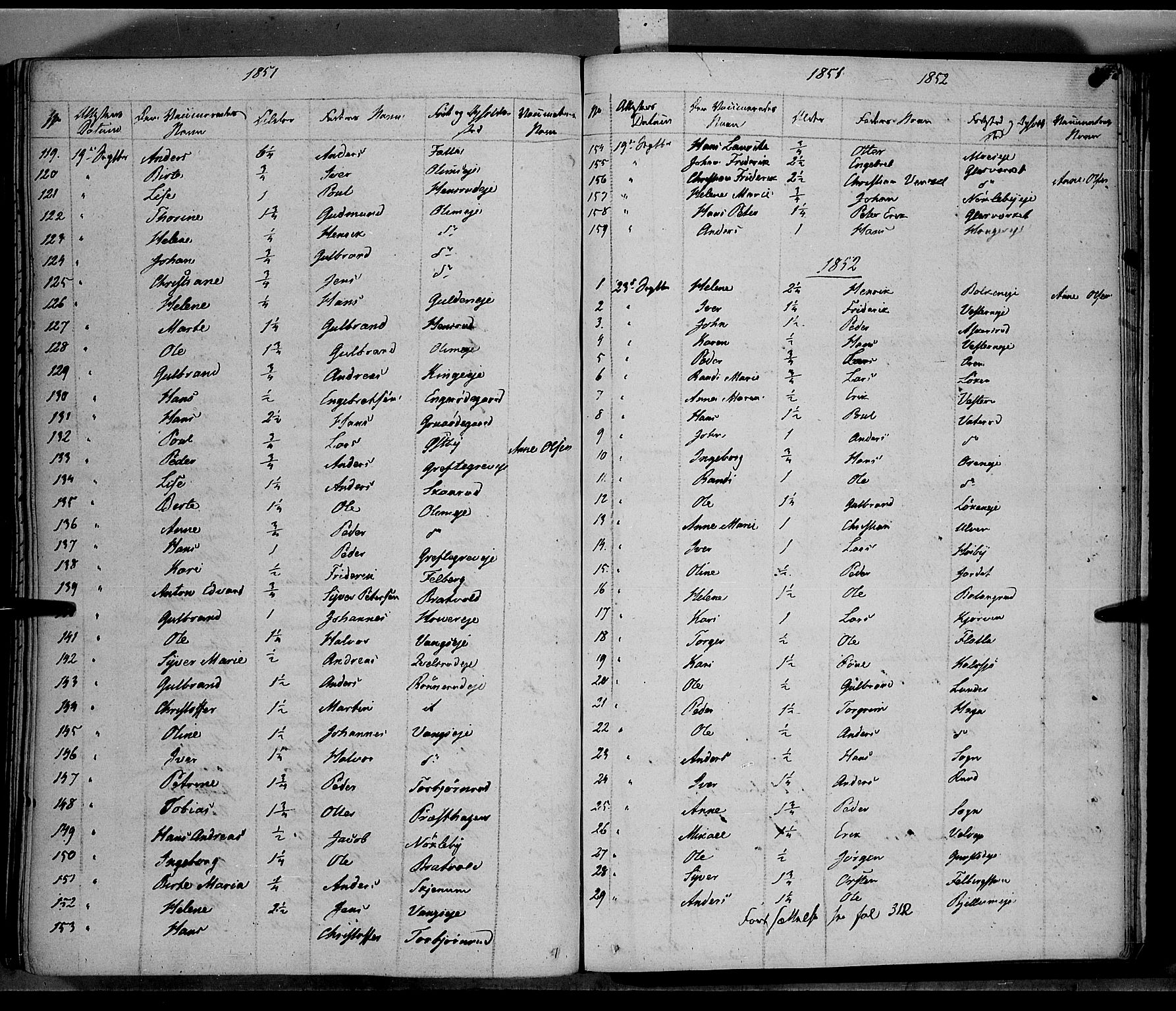 Jevnaker prestekontor, SAH/PREST-116/H/Ha/Haa/L0006: Parish register (official) no. 6, 1837-1857, p. 349a