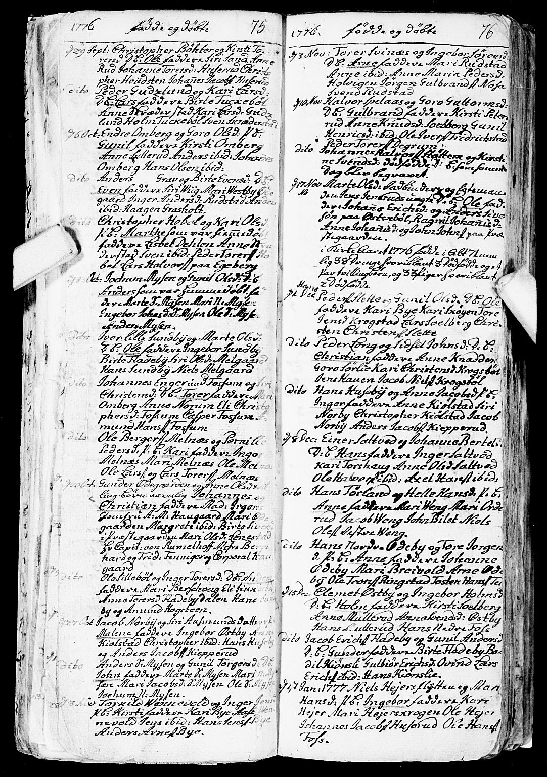 Enebakk prestekontor Kirkebøker, SAO/A-10171c/F/Fa/L0002: Parish register (official) no. I 2, 1755-1806, p. 75-76