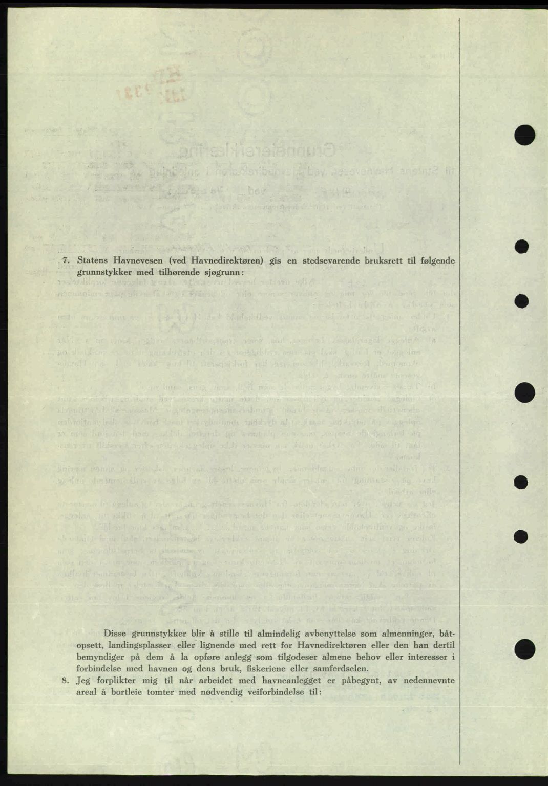 Nordre Sunnmøre sorenskriveri, AV/SAT-A-0006/1/2/2C/2Ca: Mortgage book no. A24, 1947-1947, Diary no: : 799/1947