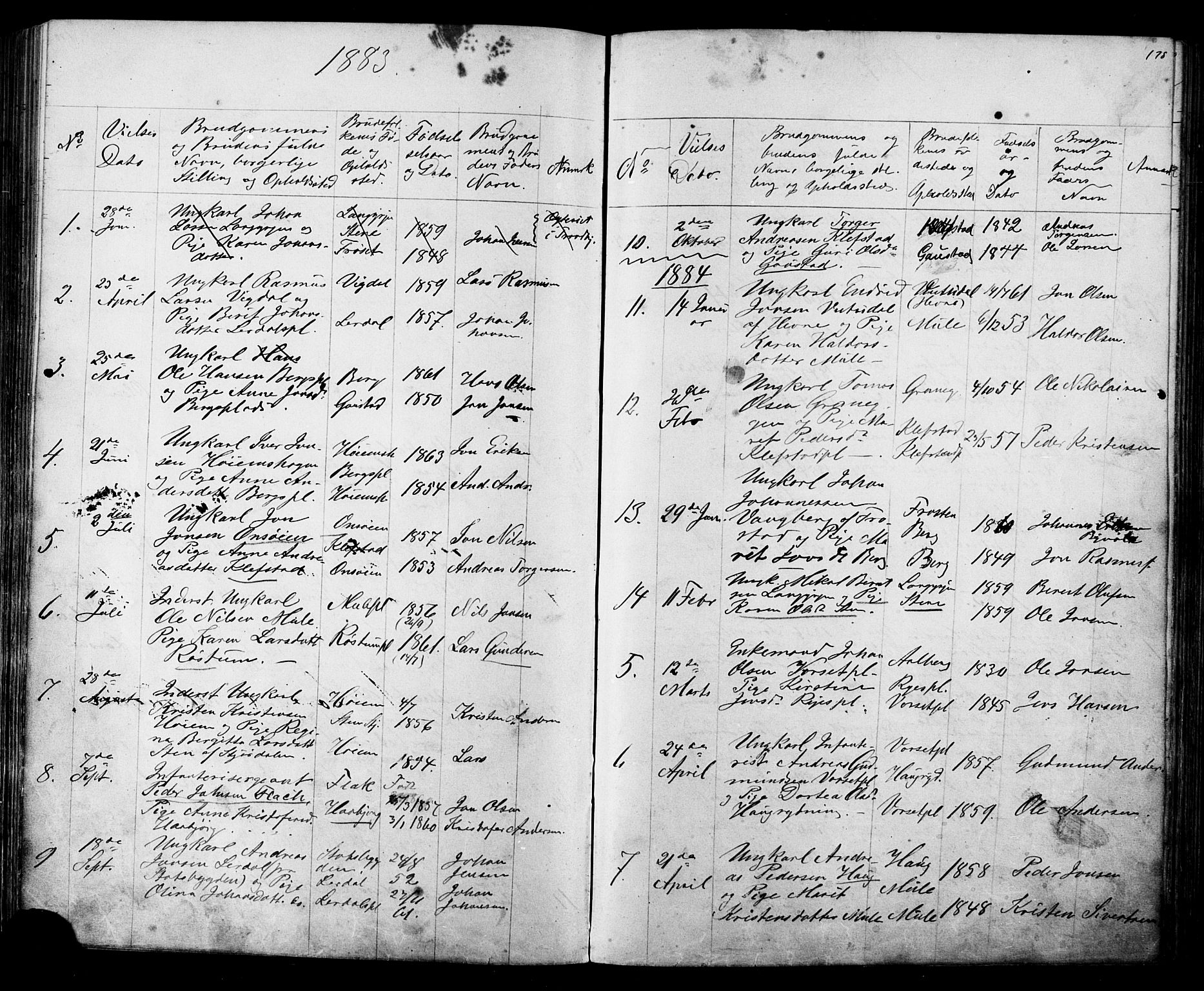 Ministerialprotokoller, klokkerbøker og fødselsregistre - Sør-Trøndelag, SAT/A-1456/612/L0387: Parish register (copy) no. 612C03, 1874-1908, p. 178
