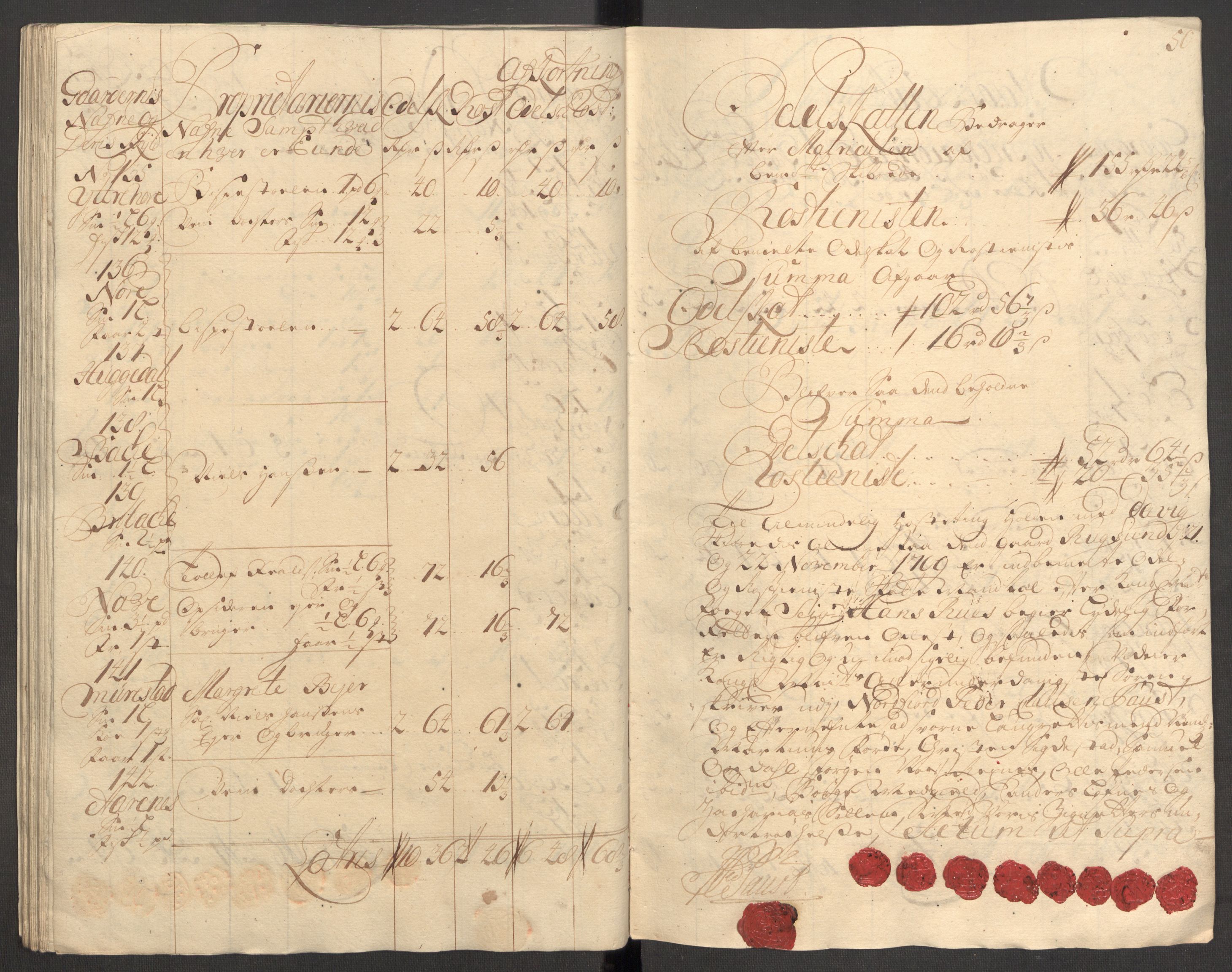 Rentekammeret inntil 1814, Reviderte regnskaper, Fogderegnskap, AV/RA-EA-4092/R53/L3432: Fogderegnskap Sunn- og Nordfjord, 1709, p. 137