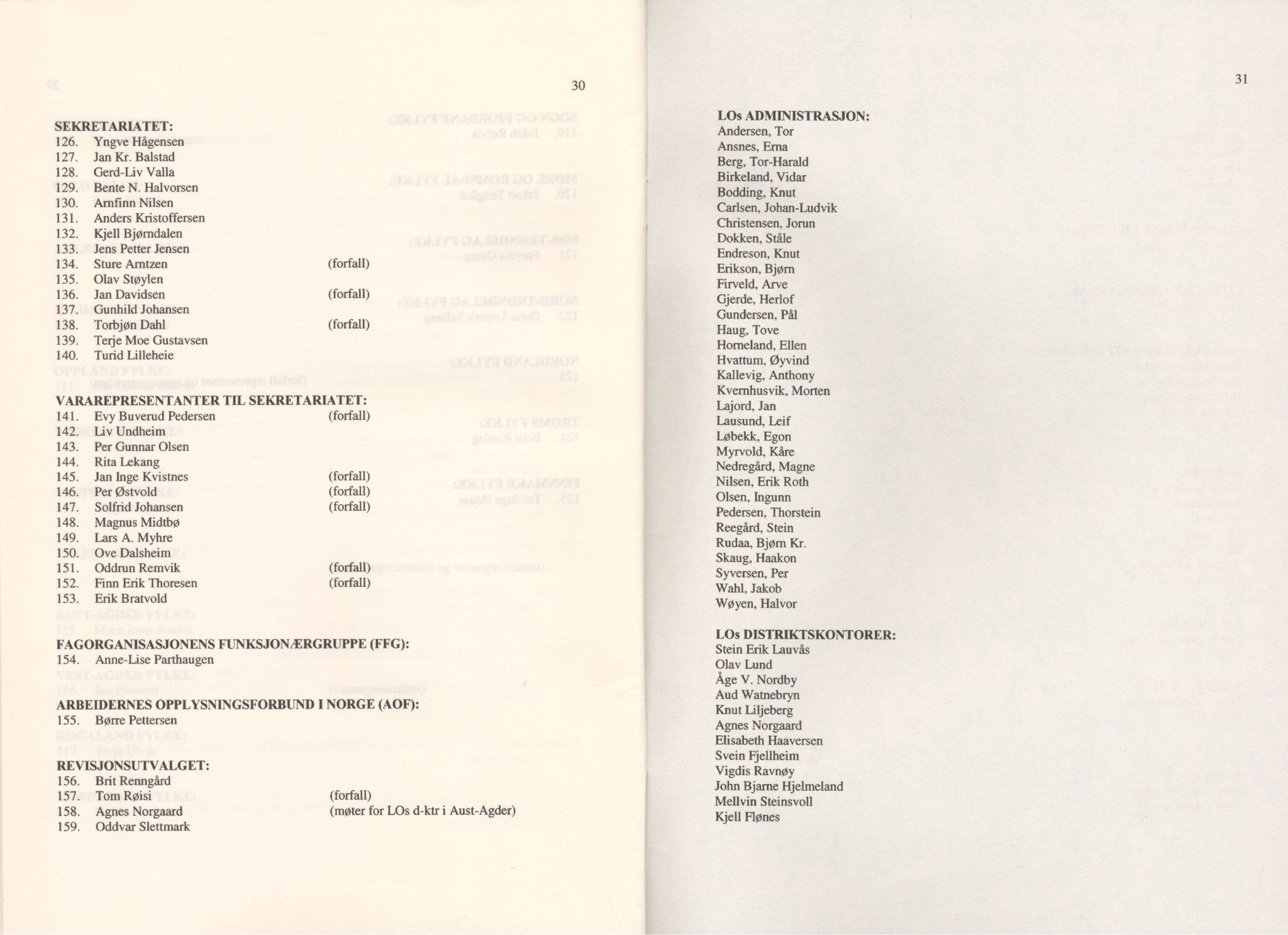 Landsorganisasjonen i Norge, AAB/ARK-1579, 1993-2008, p. 537