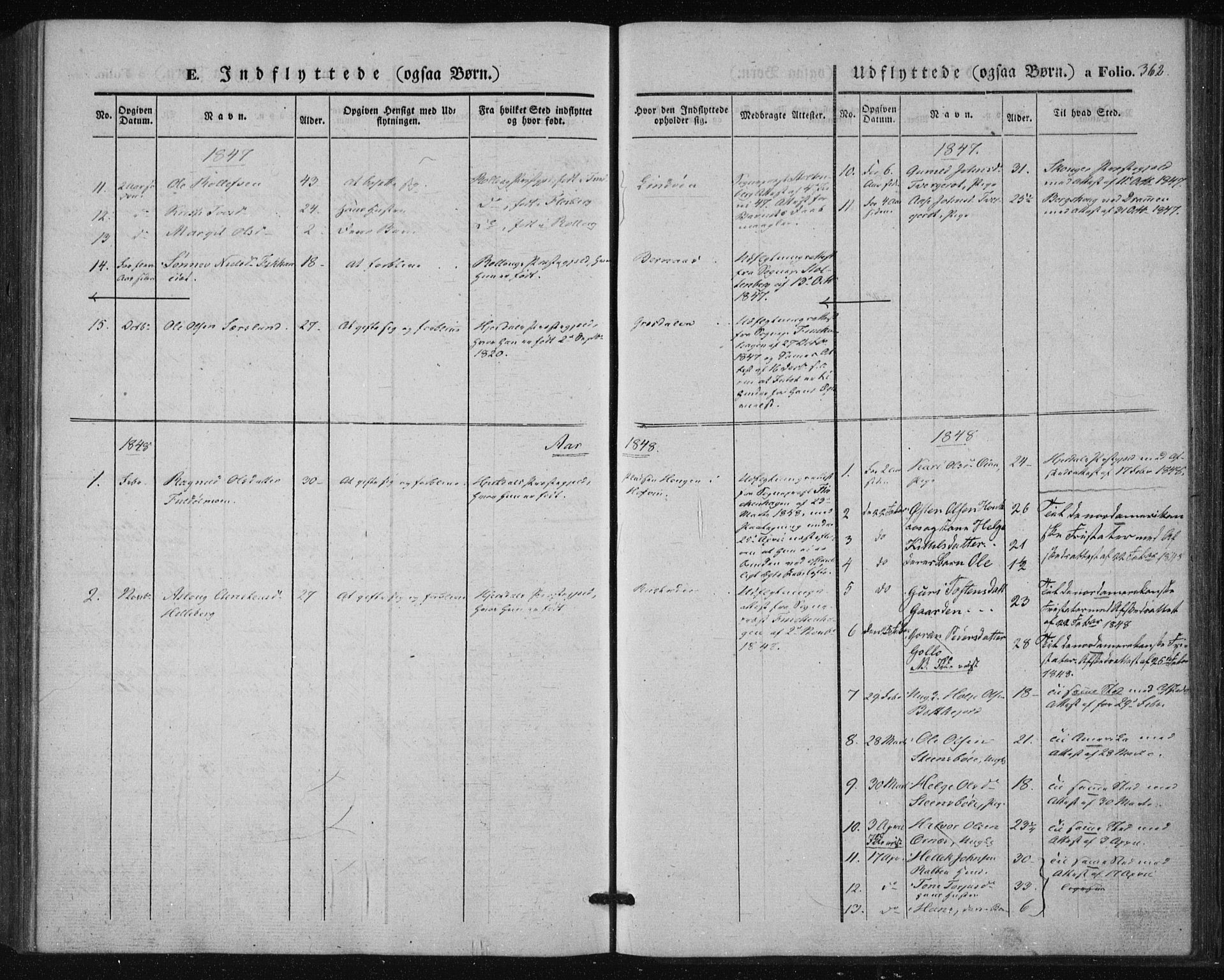 Tinn kirkebøker, AV/SAKO-A-308/F/Fa/L0005: Parish register (official) no. I 5, 1844-1856, p. 362