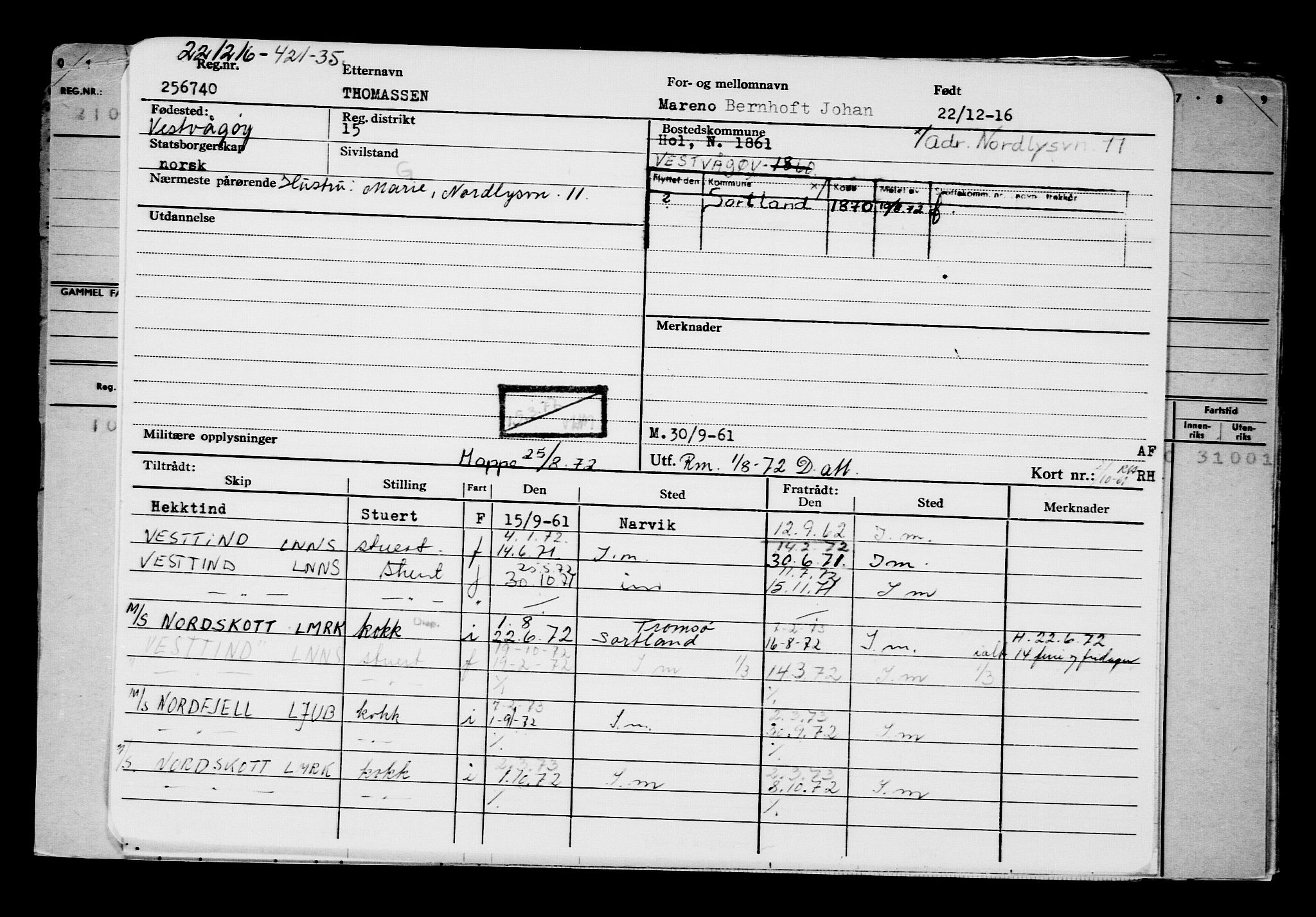 Direktoratet for sjømenn, AV/RA-S-3545/G/Gb/L0144: Hovedkort, 1916, p. 599