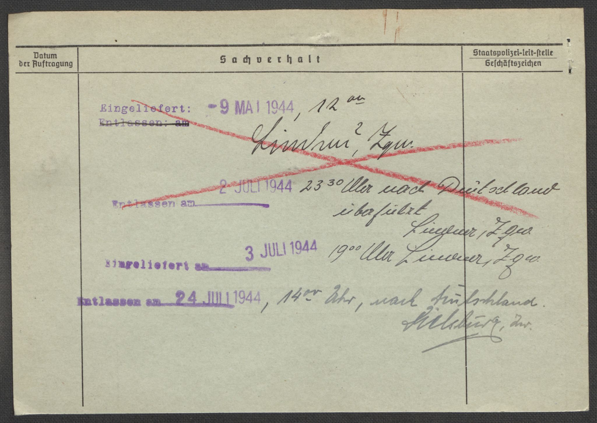 Befehlshaber der Sicherheitspolizei und des SD, RA/RAFA-5969/E/Ea/Eaa/L0010: Register over norske fanger i Møllergata 19: Sø-Å, 1940-1945, p. 569