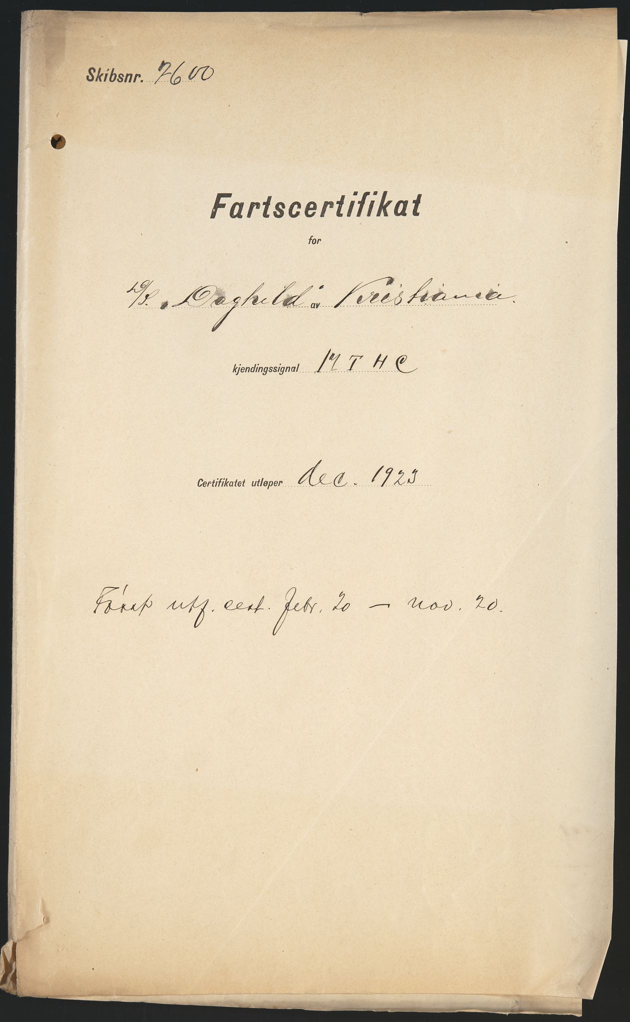Sjøfartsdirektoratet med forløpere, skipsmapper slettede skip, RA/S-4998/F/Fa/L0225: --, 1867-1925, p. 173