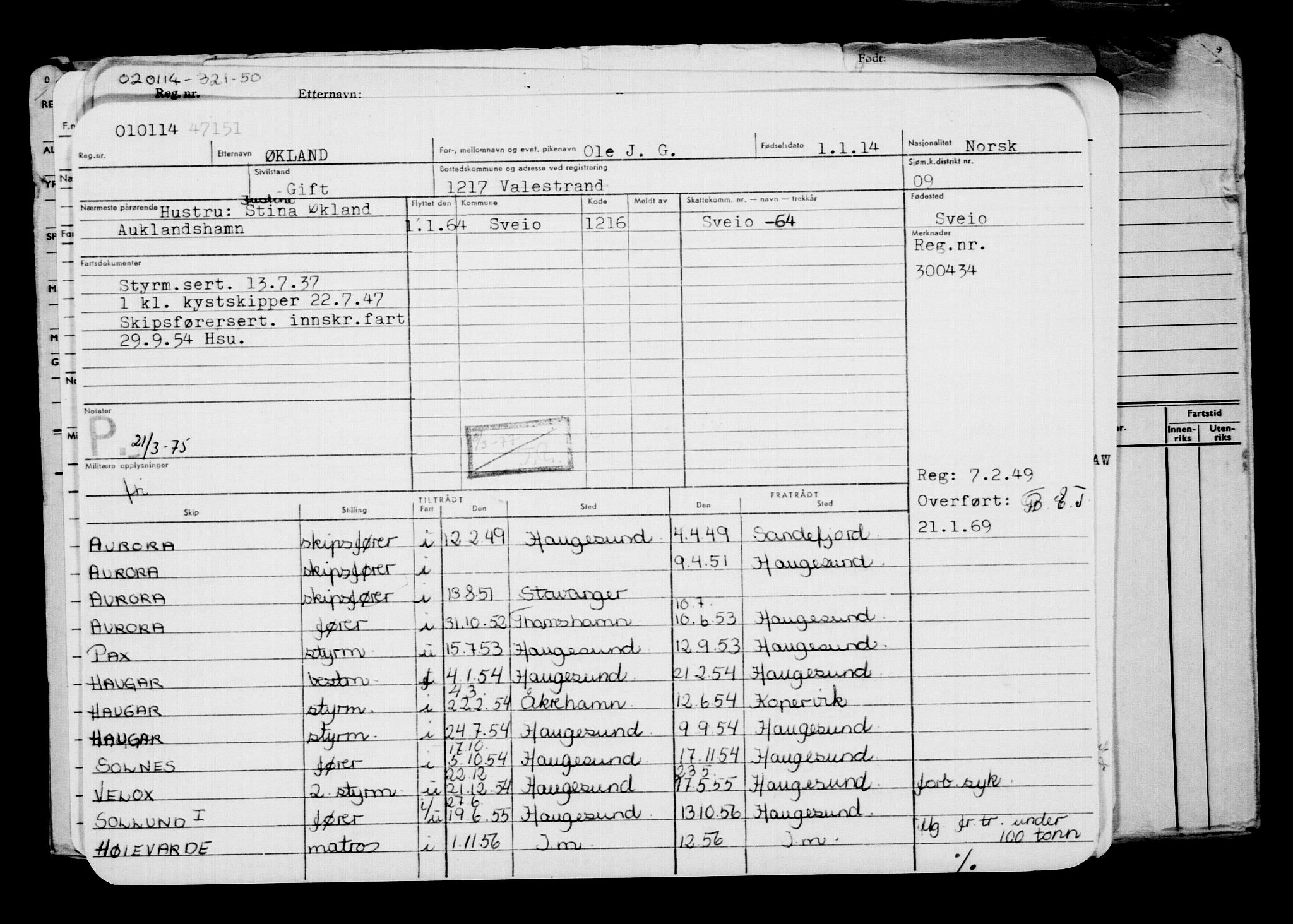 Direktoratet for sjømenn, AV/RA-S-3545/G/Gb/L0117: Hovedkort, 1913-1914, p. 541