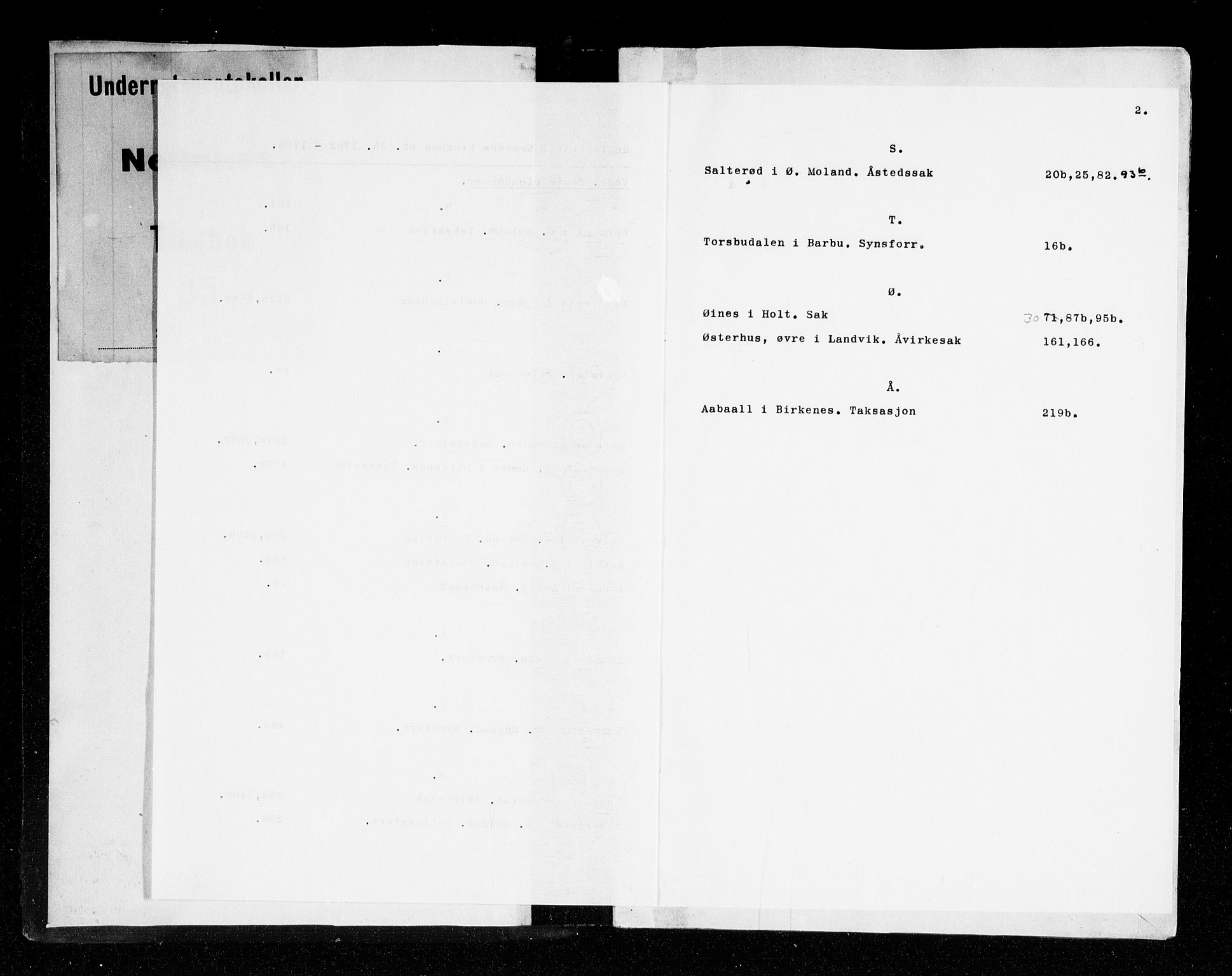 Nedenes sorenskriveri før 1824, AV/SAK-1221-0007/F/Fa/L0040: Tingbok med register nr 35, 1792-1796