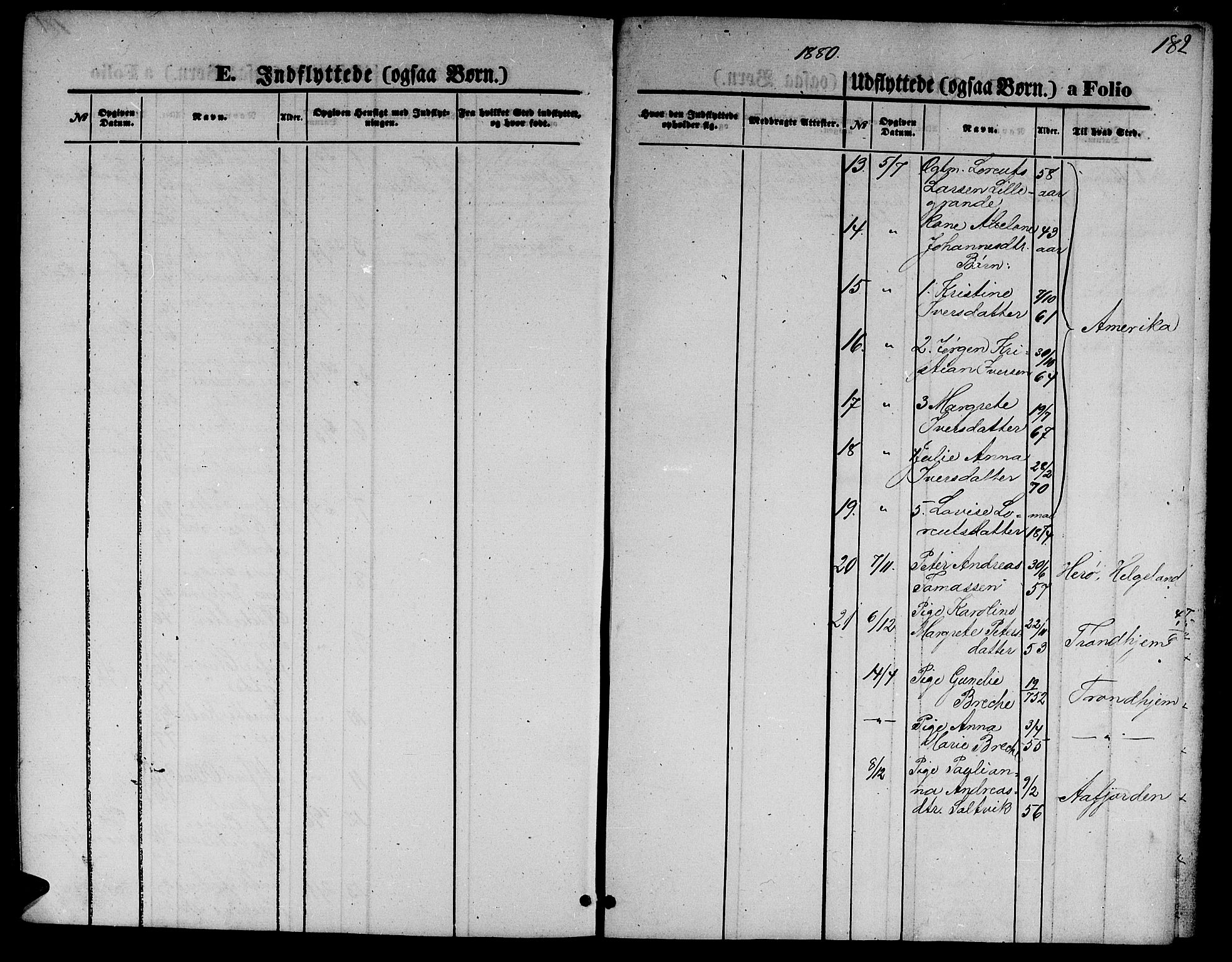 Ministerialprotokoller, klokkerbøker og fødselsregistre - Nord-Trøndelag, AV/SAT-A-1458/733/L0326: Parish register (copy) no. 733C01, 1871-1887, p. 182