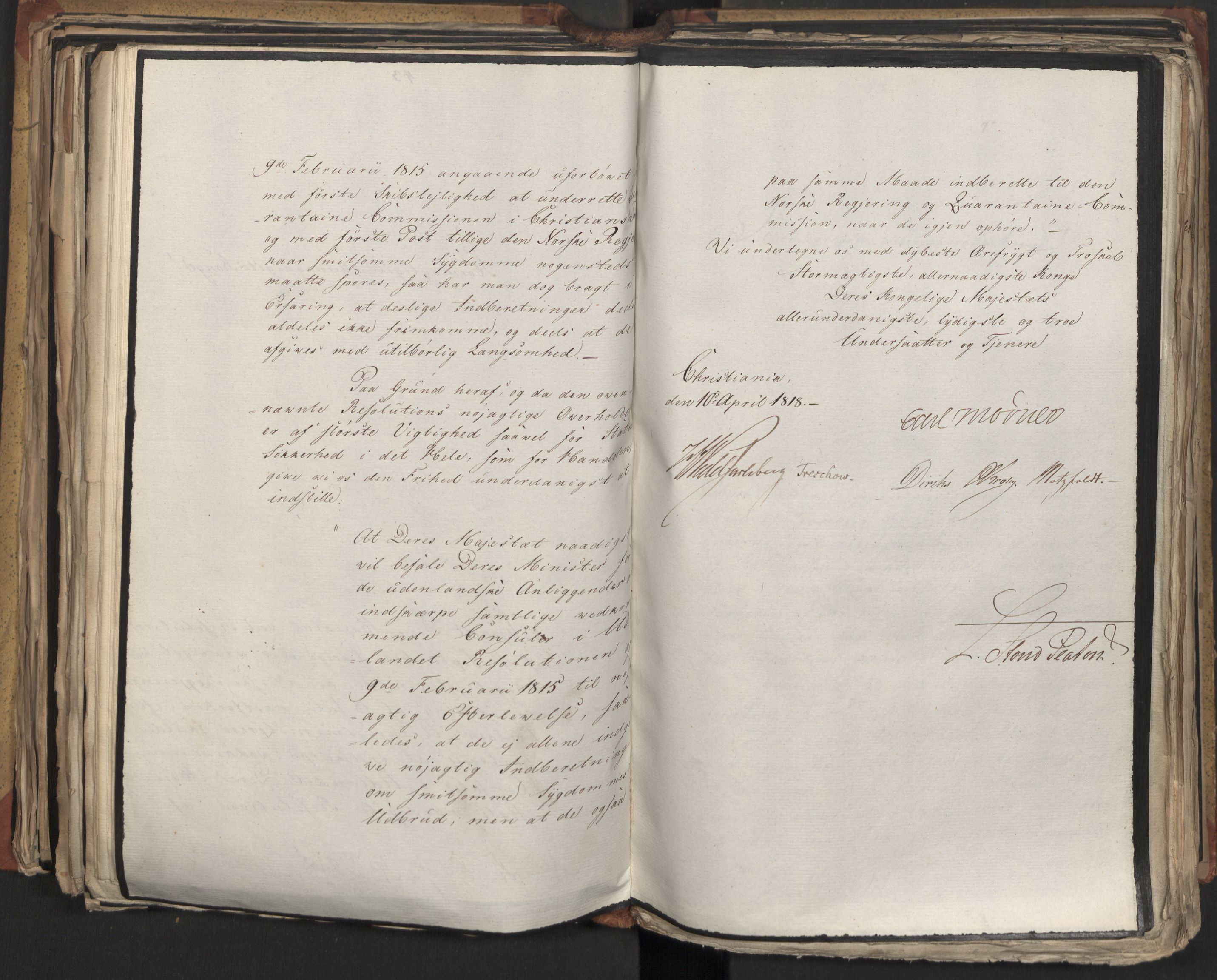 Statsrådsavdelingen i Stockholm, AV/RA-S-1003/D/Da/L0013: Regjeringsinnstillinger nr. 2761-2889, 1818, p. 311