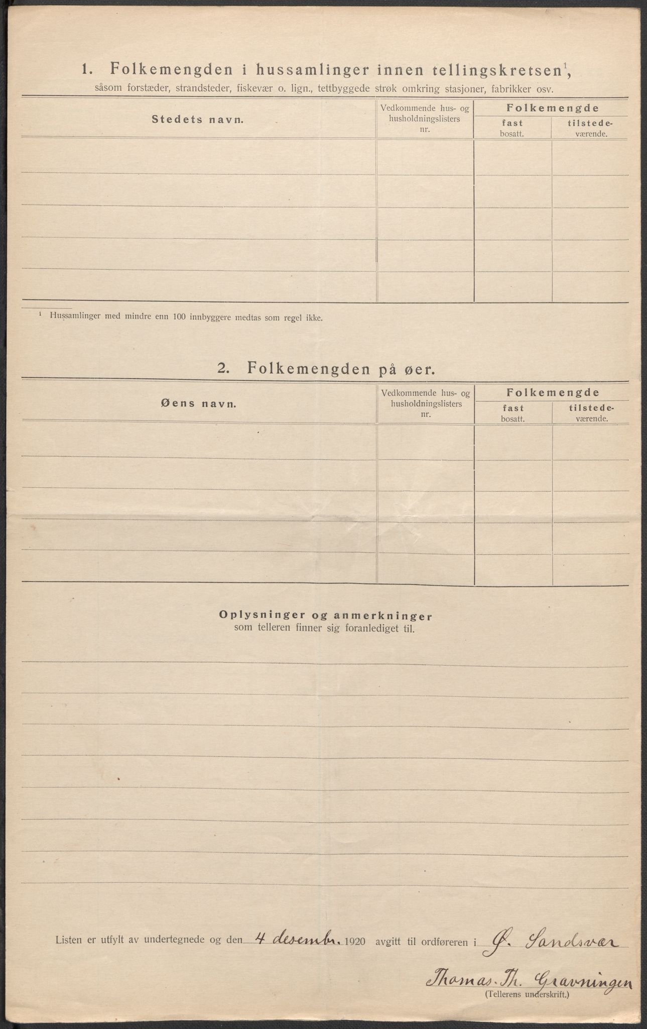 SAKO, 1920 census for Øvre Sandsvær, 1920, p. 32