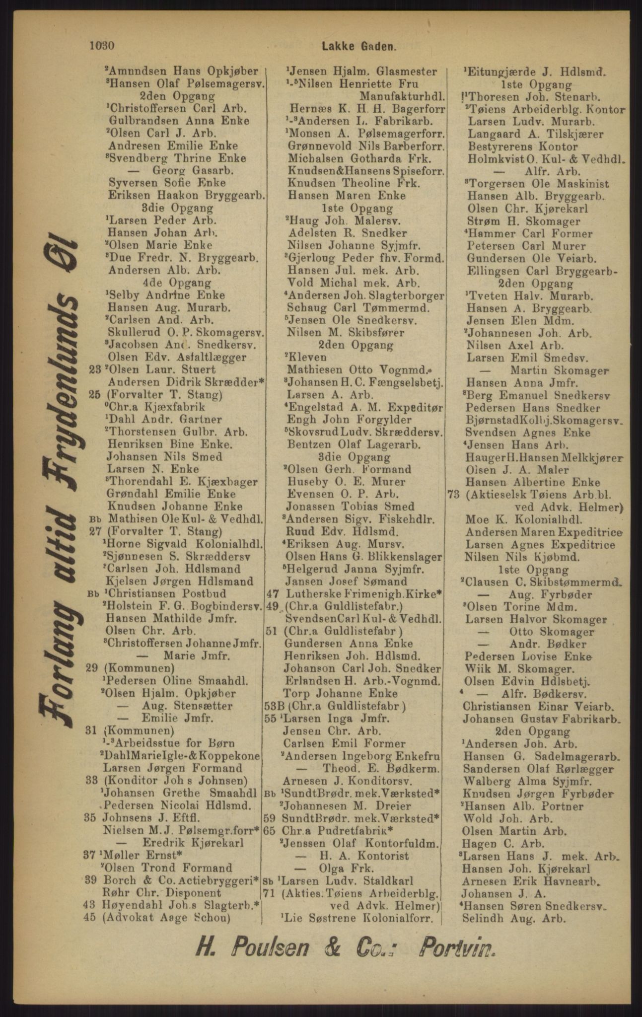 Kristiania/Oslo adressebok, PUBL/-, 1902, p. 1030