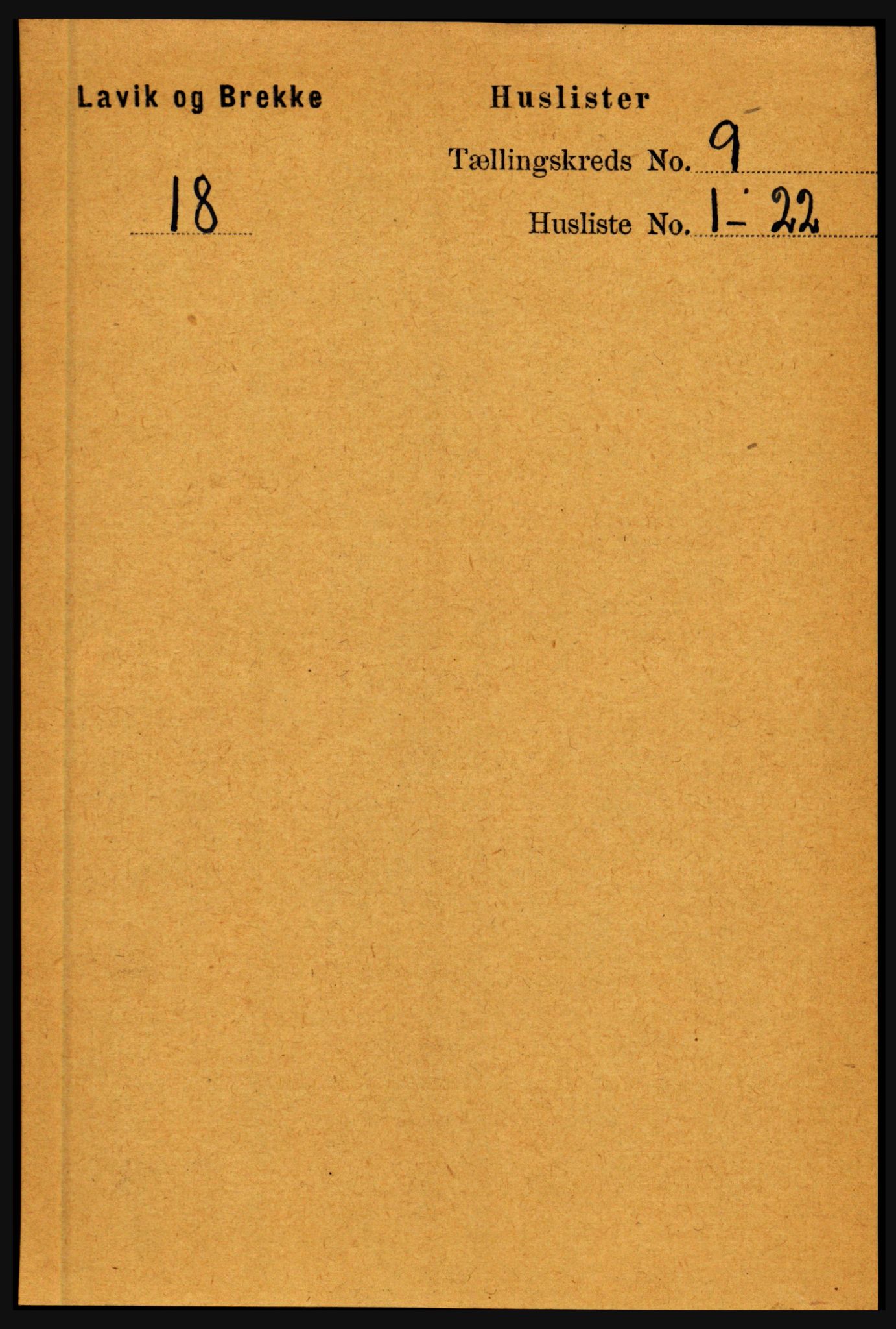 RA, 1891 census for 1415 Lavik og Brekke, 1891, p. 1777
