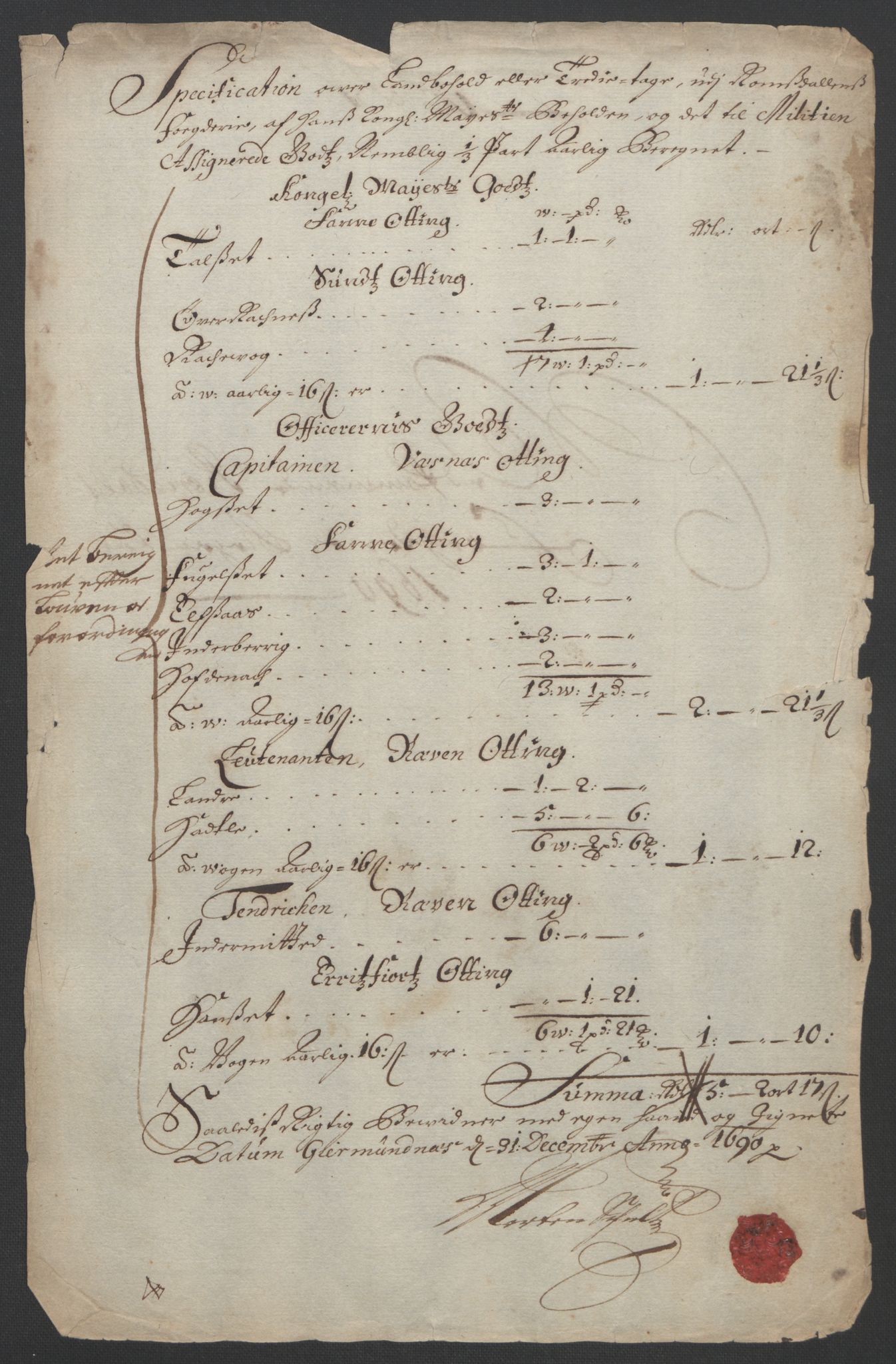 Rentekammeret inntil 1814, Reviderte regnskaper, Fogderegnskap, RA/EA-4092/R55/L3649: Fogderegnskap Romsdal, 1690-1691, p. 151