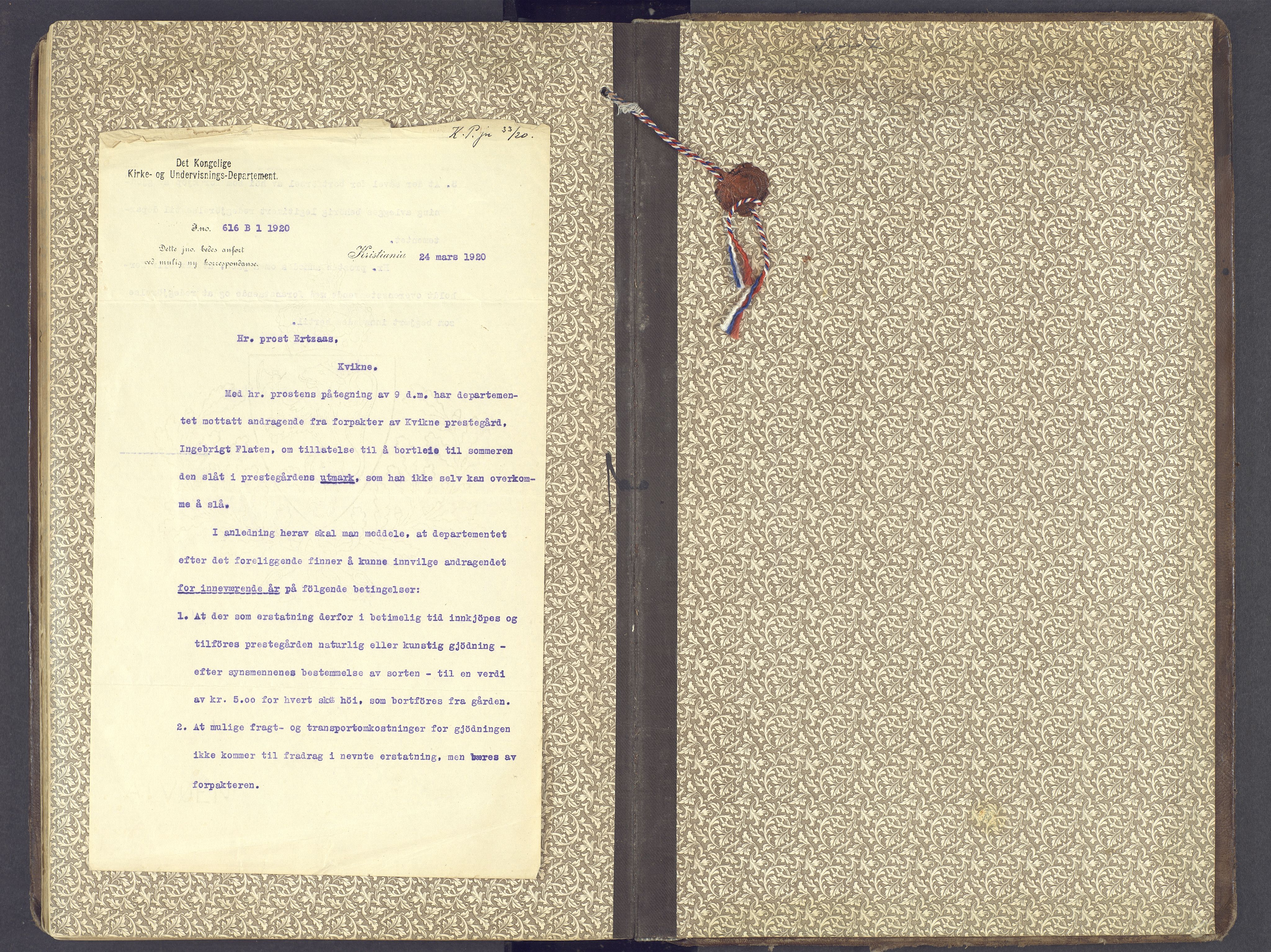Kvikne prestekontor, AV/SAH-PREST-064/H/Ha/Haa/L0009: Parish register (official) no. 9, 1911-1942