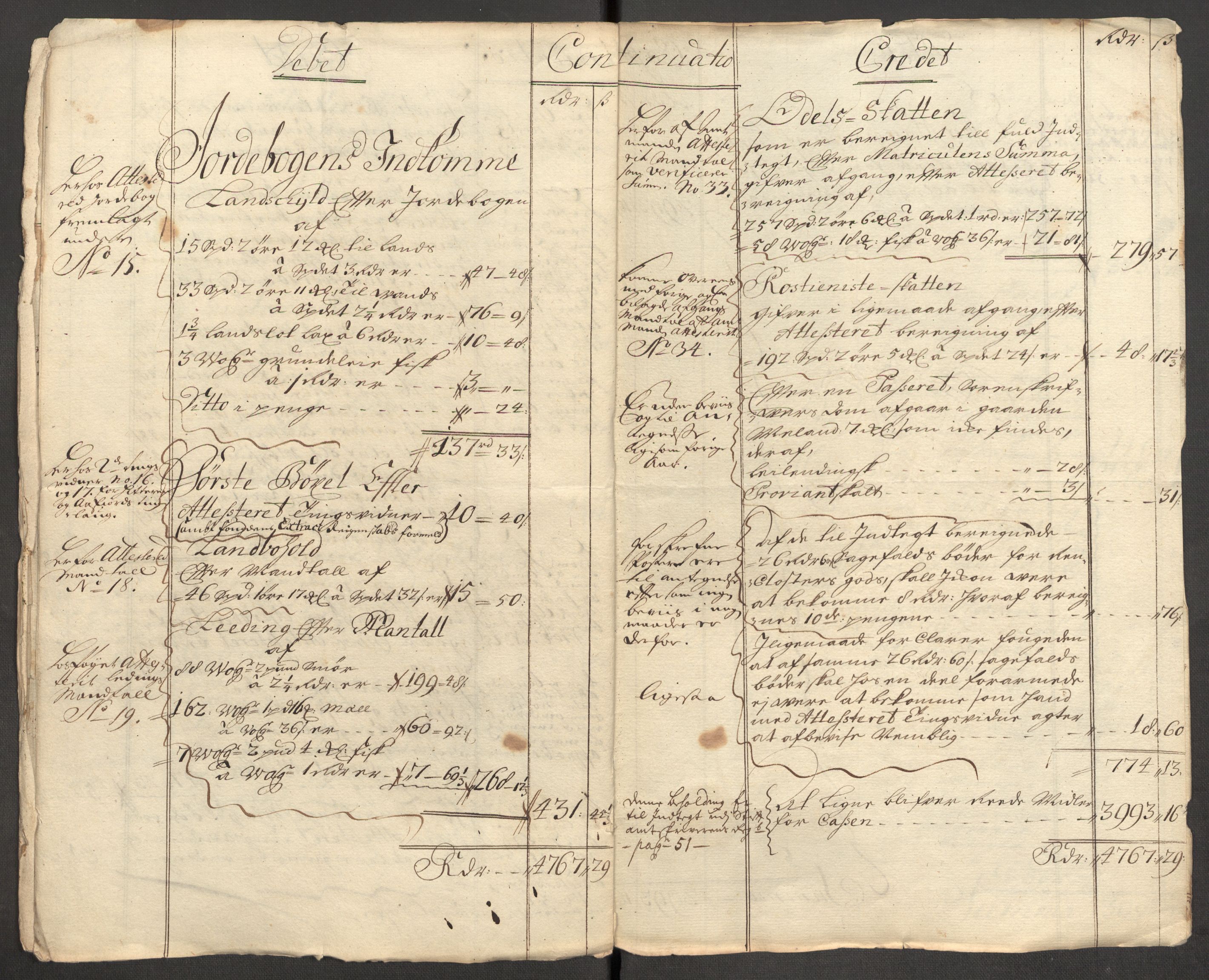Rentekammeret inntil 1814, Reviderte regnskaper, Fogderegnskap, RA/EA-4092/R57/L3858: Fogderegnskap Fosen, 1708-1709, p. 211