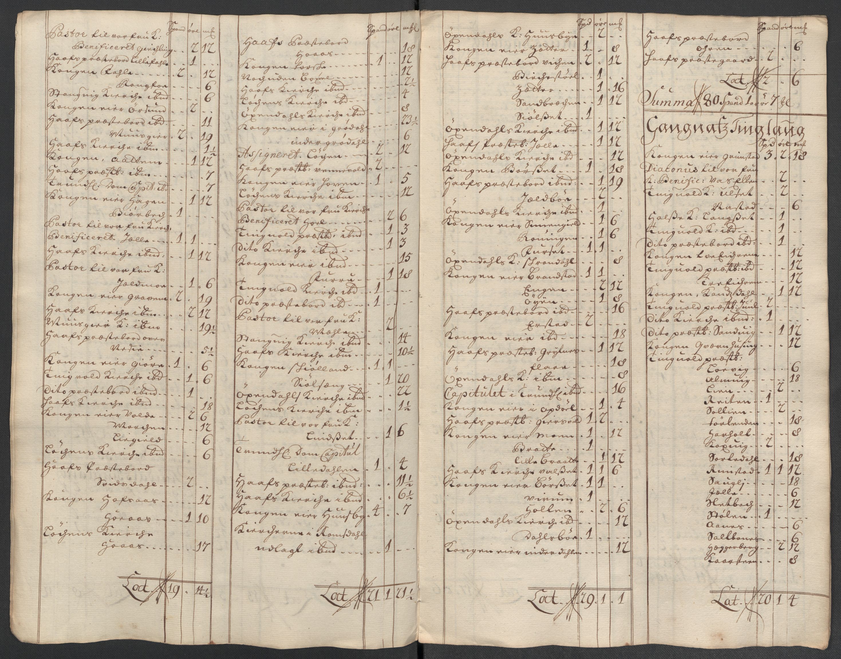 Rentekammeret inntil 1814, Reviderte regnskaper, Fogderegnskap, AV/RA-EA-4092/R56/L3742: Fogderegnskap Nordmøre, 1706-1707, p. 290