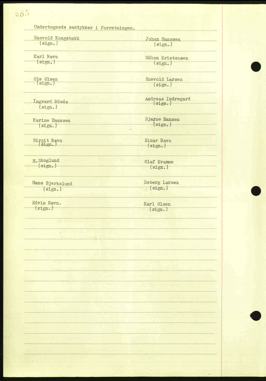 Steigen og Ofoten sorenskriveri, AV/SAT-A-0030/1/2/2C: Mortgage book no. A9-12, 1942-1946, Diary no: : 240/1943