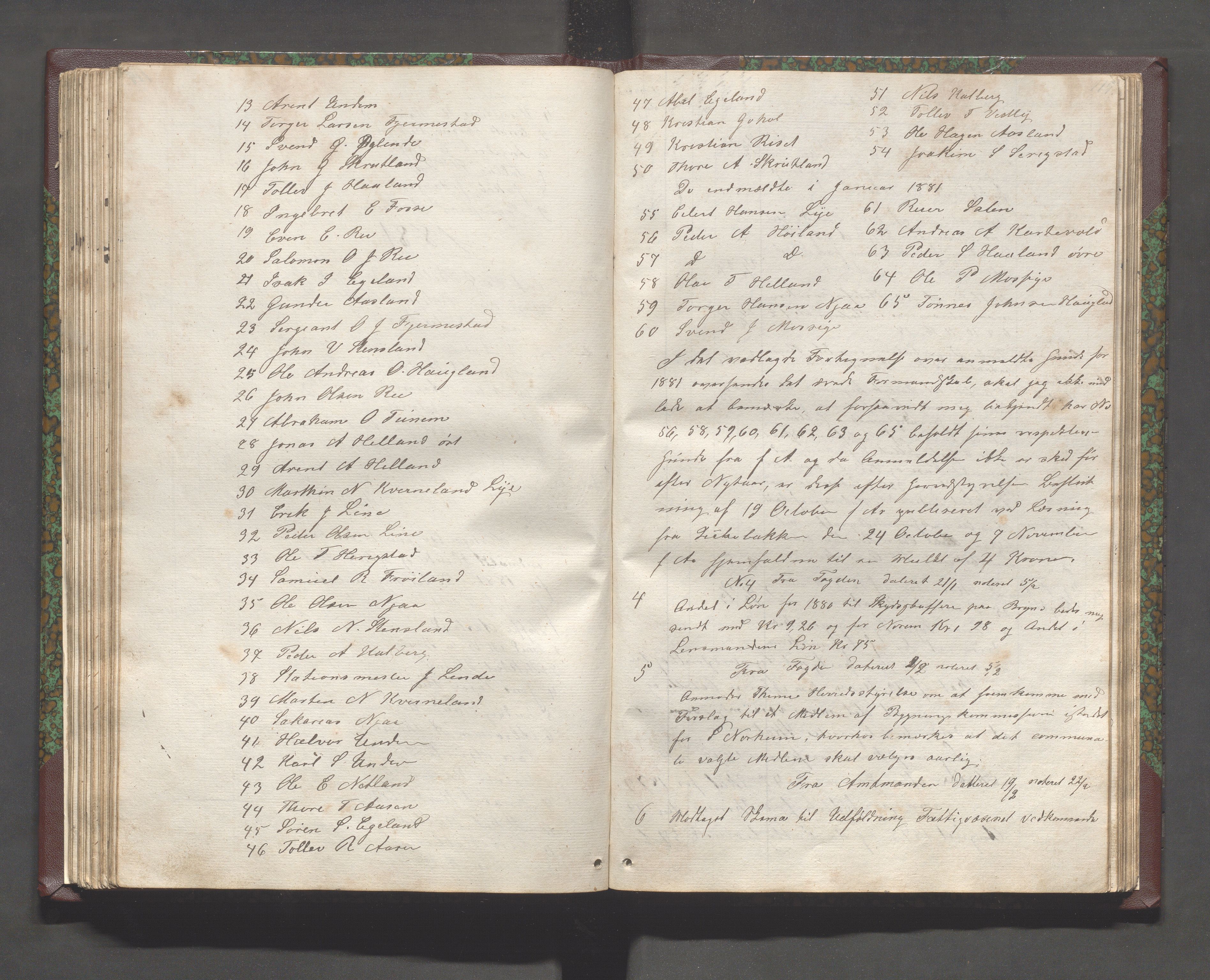 Time kommune - Formannskapet, IKAR/K-100592/C/Ca/L0001: Journal, 1837-1894, p. 115