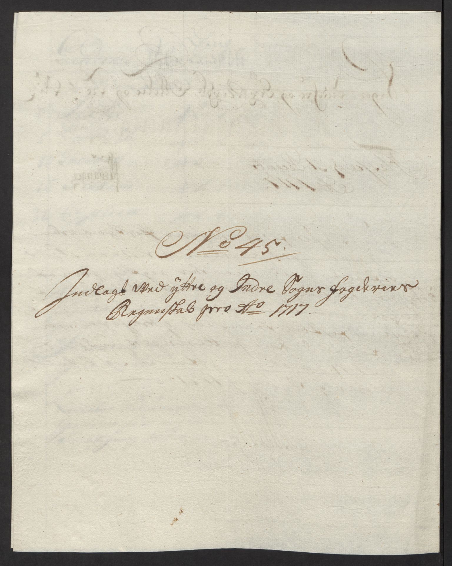 Rentekammeret inntil 1814, Reviderte regnskaper, Fogderegnskap, AV/RA-EA-4092/R52/L3321: Fogderegnskap Sogn, 1717-1718, p. 174