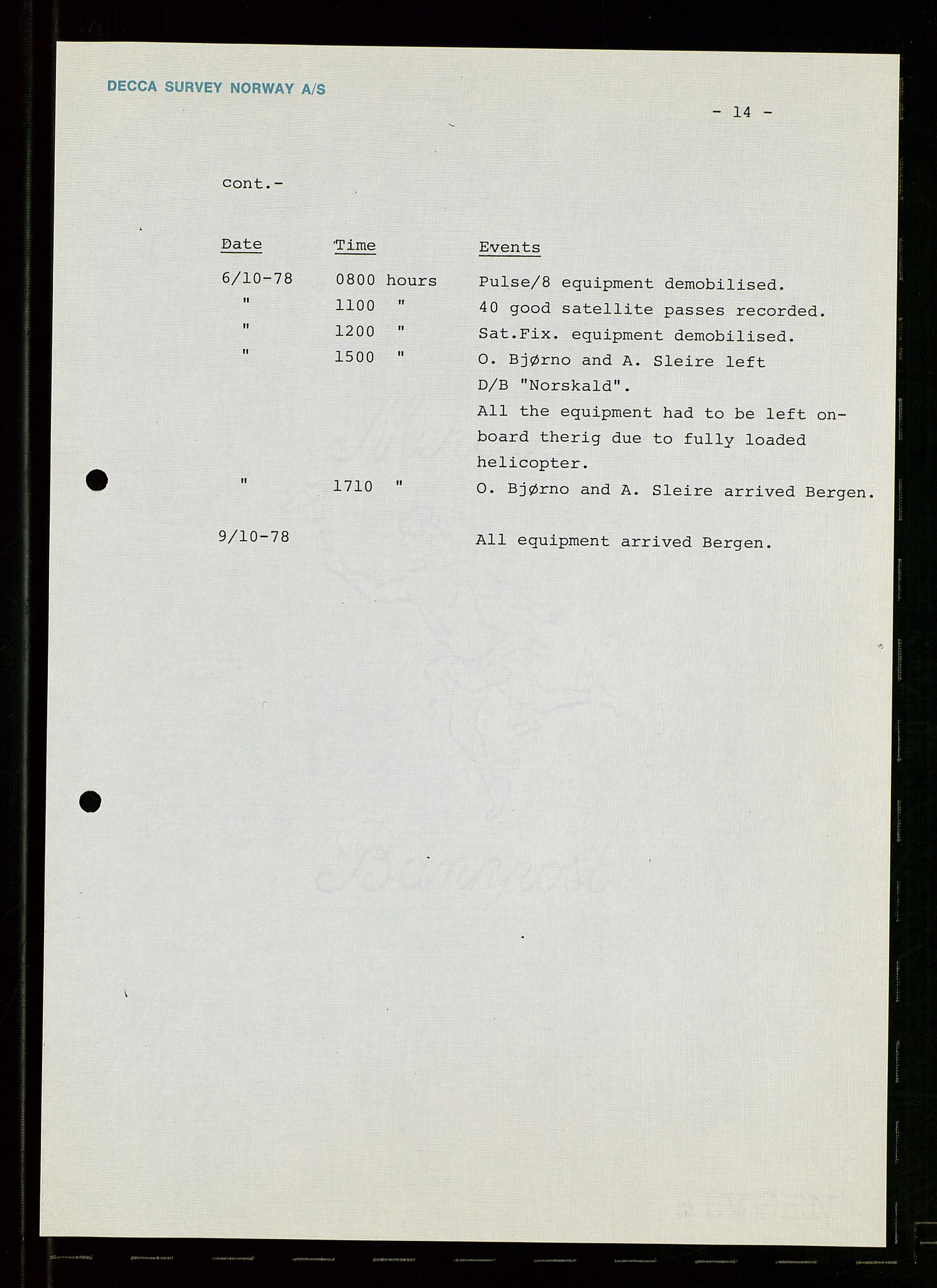 Pa 1512 - Esso Exploration and Production Norway Inc., AV/SAST-A-101917/E/Ea/L0024: Brønnrapporter, 1966-1981, p. 322