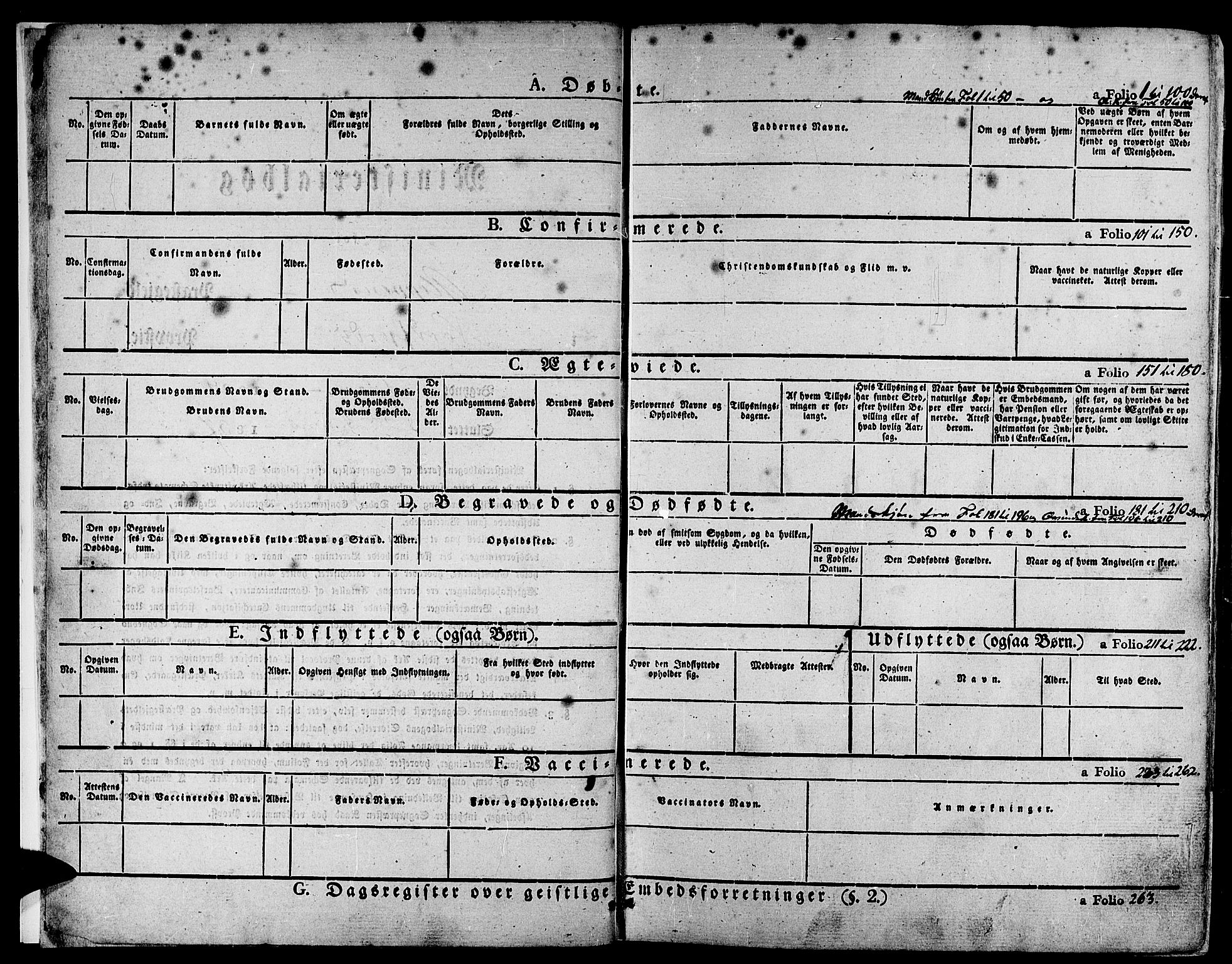 Gloppen sokneprestembete, SAB/A-80101/H/Haa/Haaa/L0007: Parish register (official) no. A 7, 1827-1837