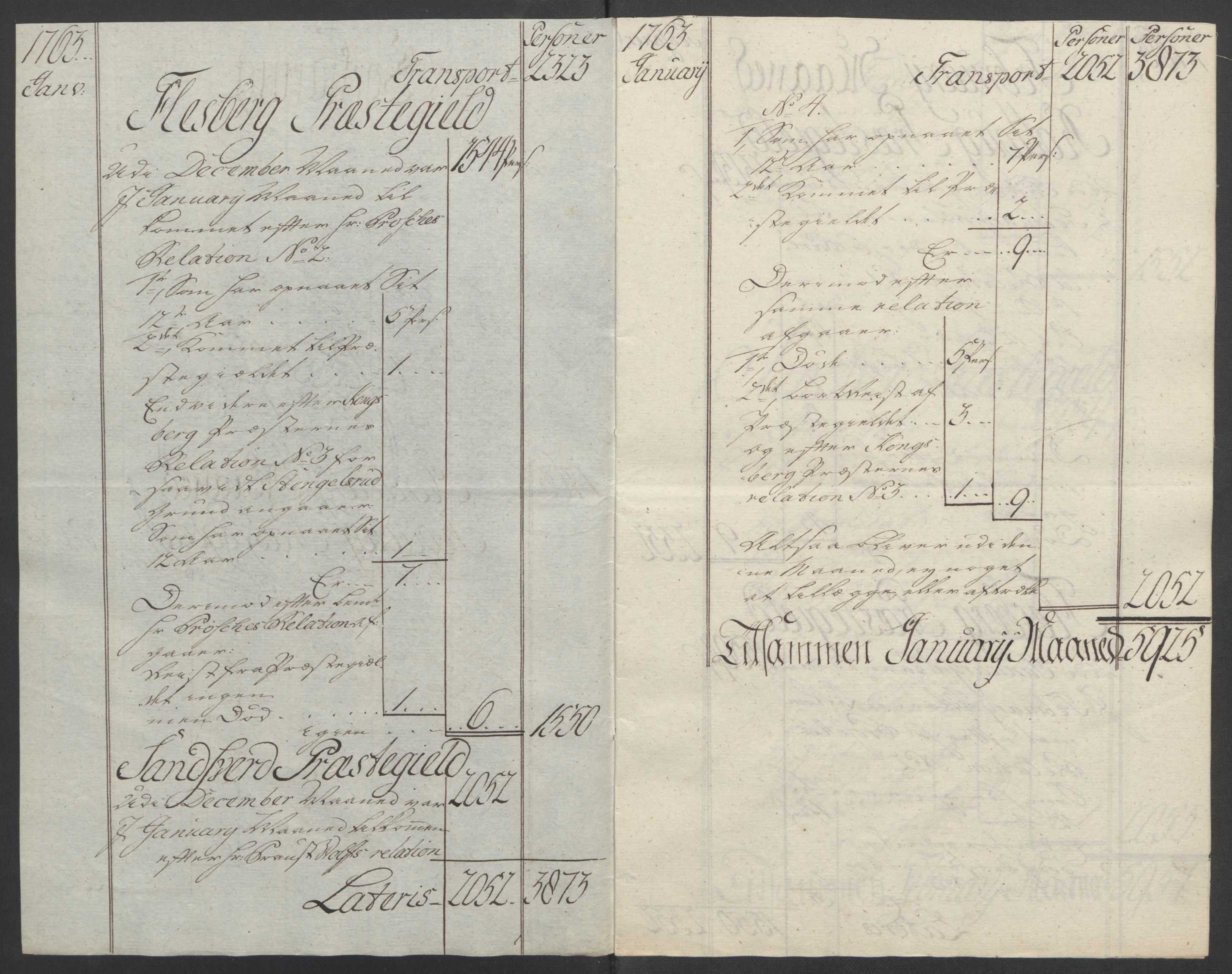 Rentekammeret inntil 1814, Reviderte regnskaper, Fogderegnskap, AV/RA-EA-4092/R24/L1672: Ekstraskatten Numedal og Sandsvær, 1762-1767, p. 178