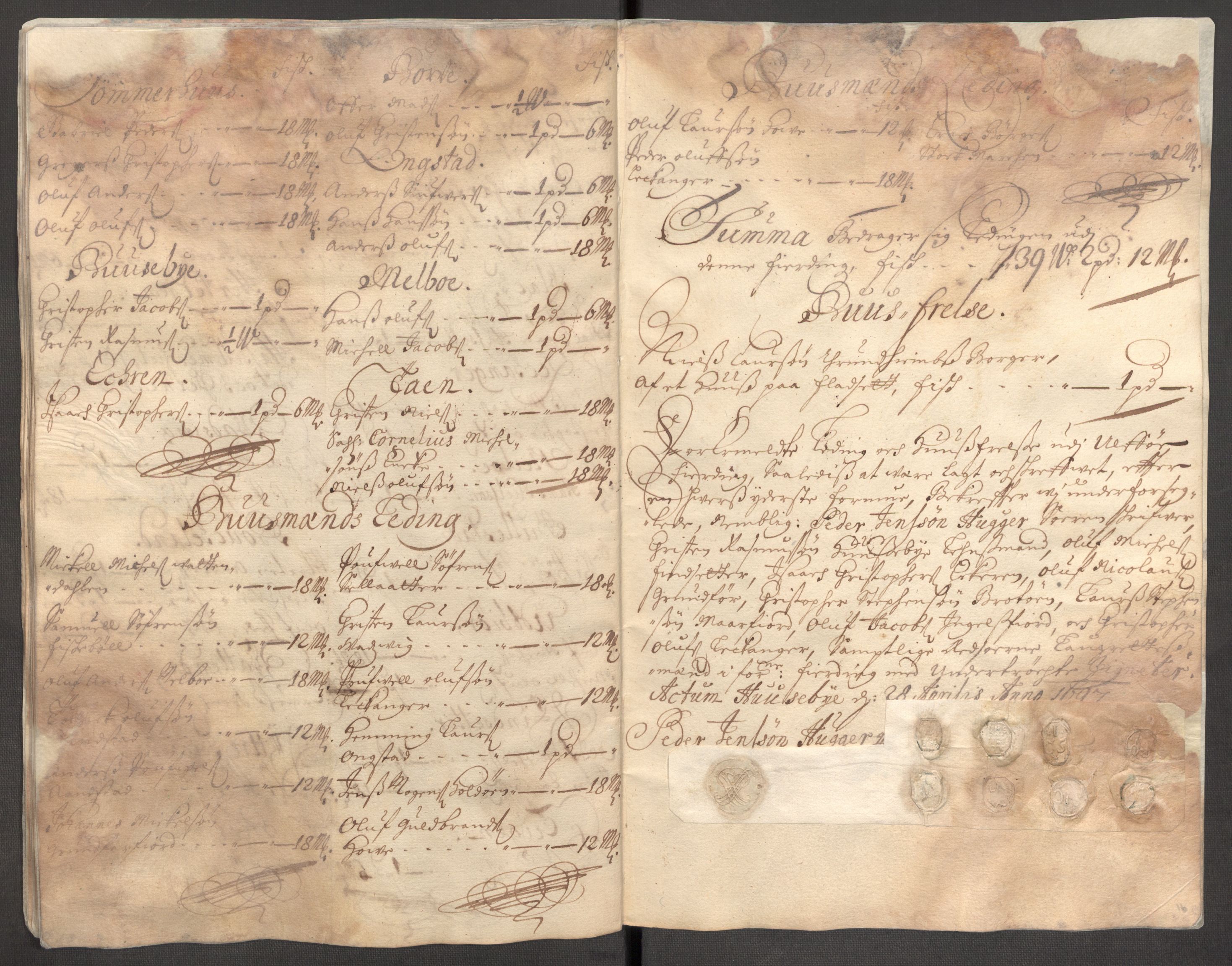 Rentekammeret inntil 1814, Reviderte regnskaper, Fogderegnskap, AV/RA-EA-4092/R67/L4678: Fogderegnskap Vesterålen, Andenes og Lofoten, 1696-1708, p. 176