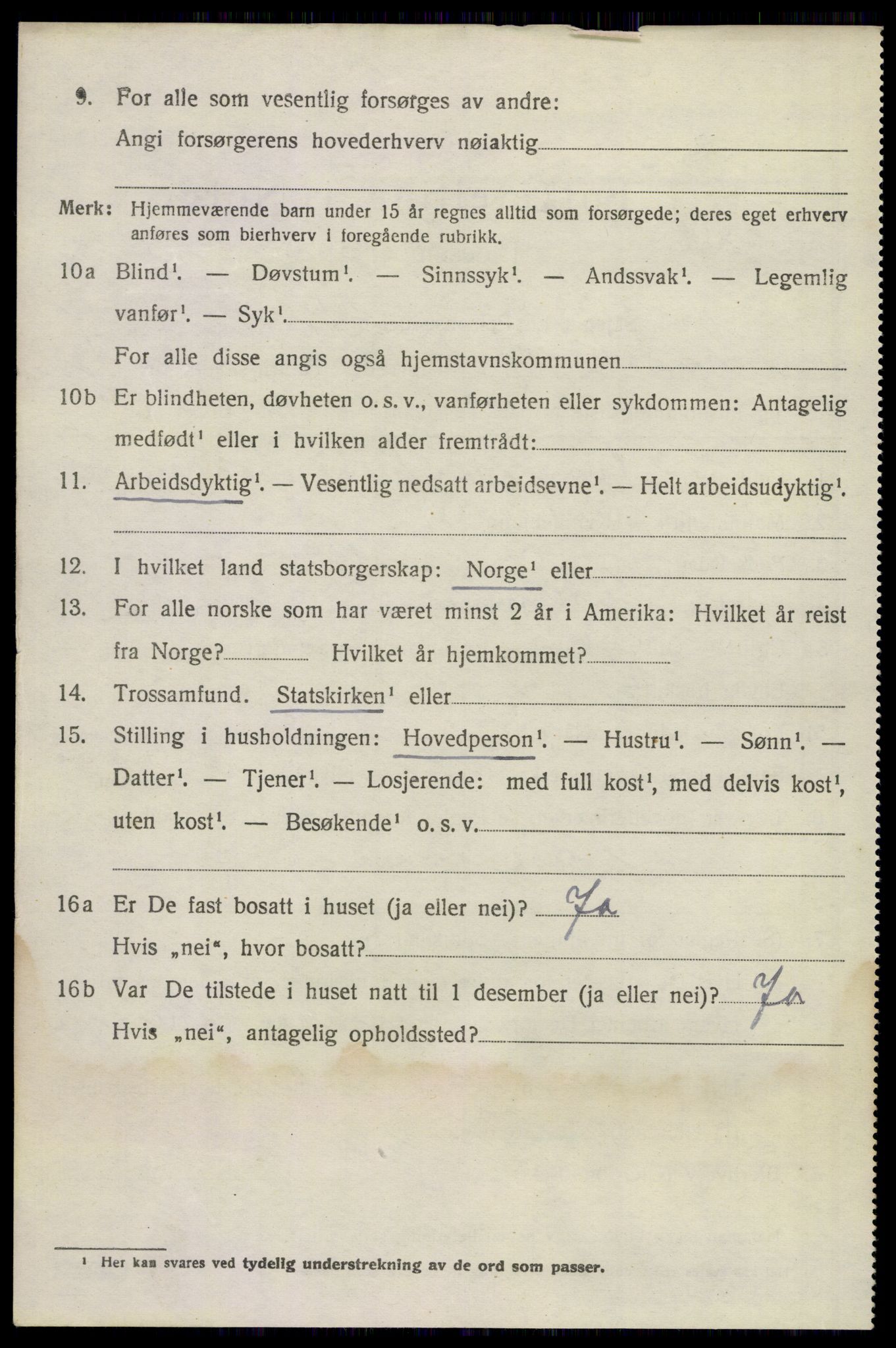 SAKO, 1920 census for Sandeherred, 1920, p. 8049