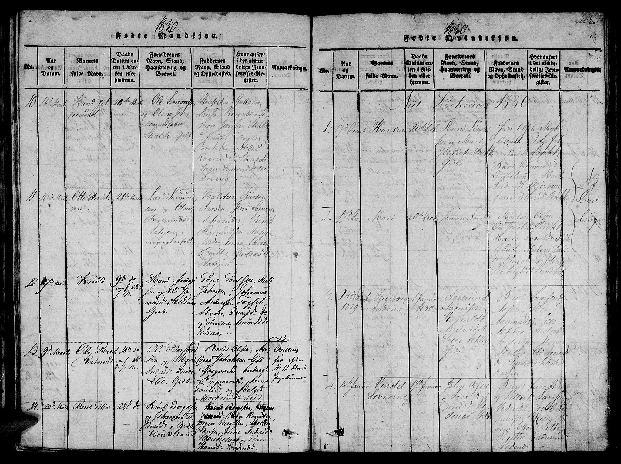 Ministerialprotokoller, klokkerbøker og fødselsregistre - Møre og Romsdal, AV/SAT-A-1454/501/L0004: Parish register (official) no. 501A04, 1816-1831, p. 85