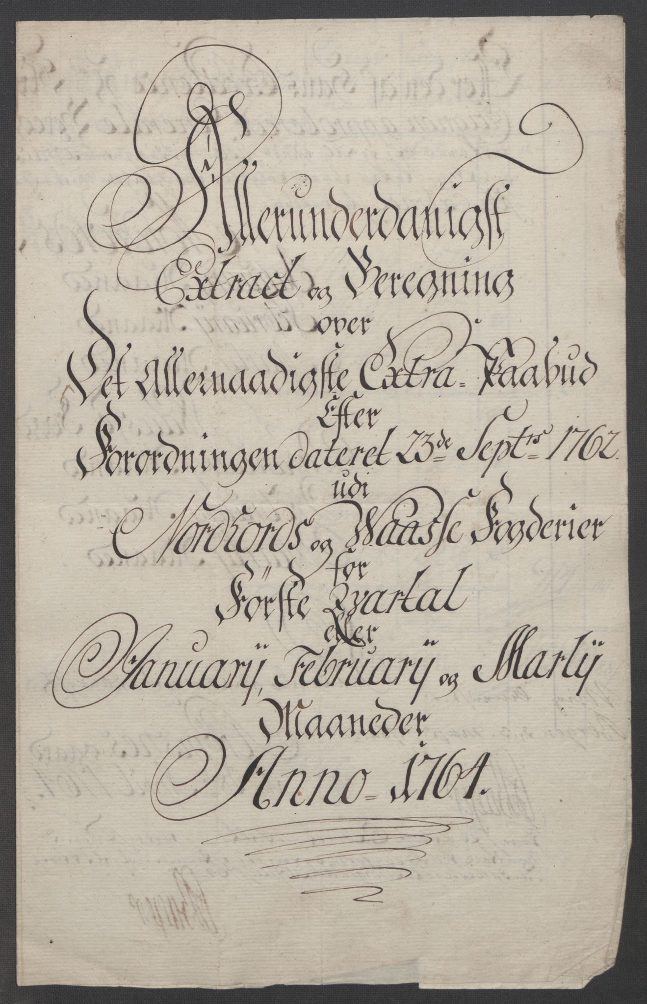 Rentekammeret inntil 1814, Reviderte regnskaper, Fogderegnskap, RA/EA-4092/R51/L3303: Ekstraskatten Nordhordland og Voss, 1762-1772, p. 79