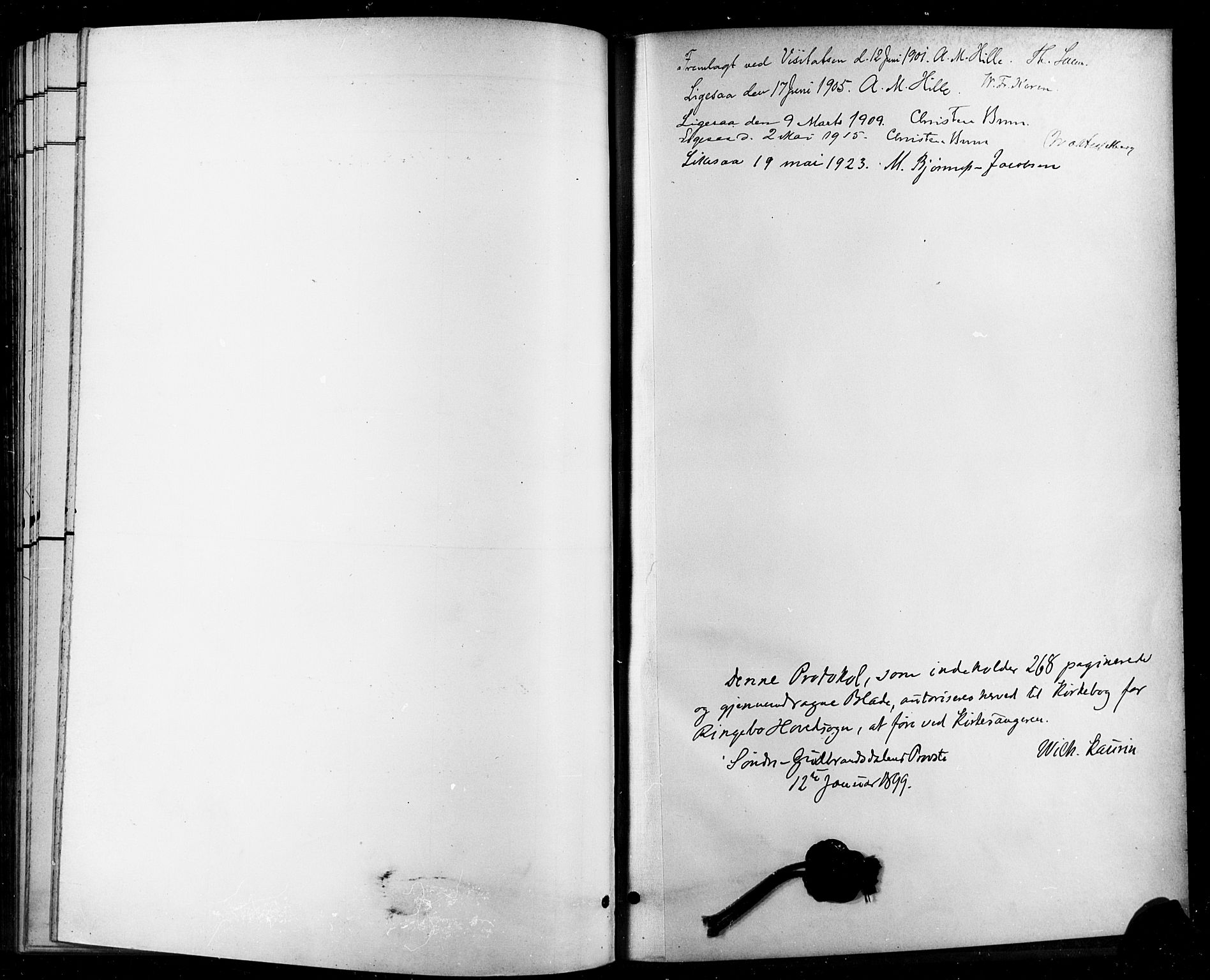 Ringebu prestekontor, AV/SAH-PREST-082/H/Ha/Hab/L0009: Parish register (copy) no. 9, 1899-1921