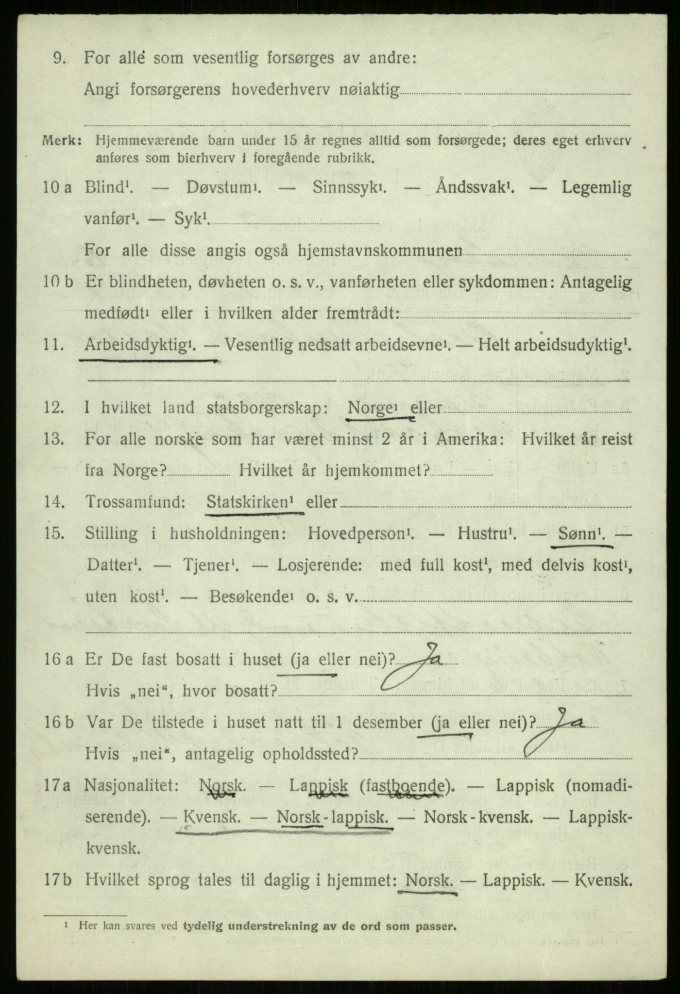 SATØ, 1920 census for Bjarkøy, 1920, p. 2684