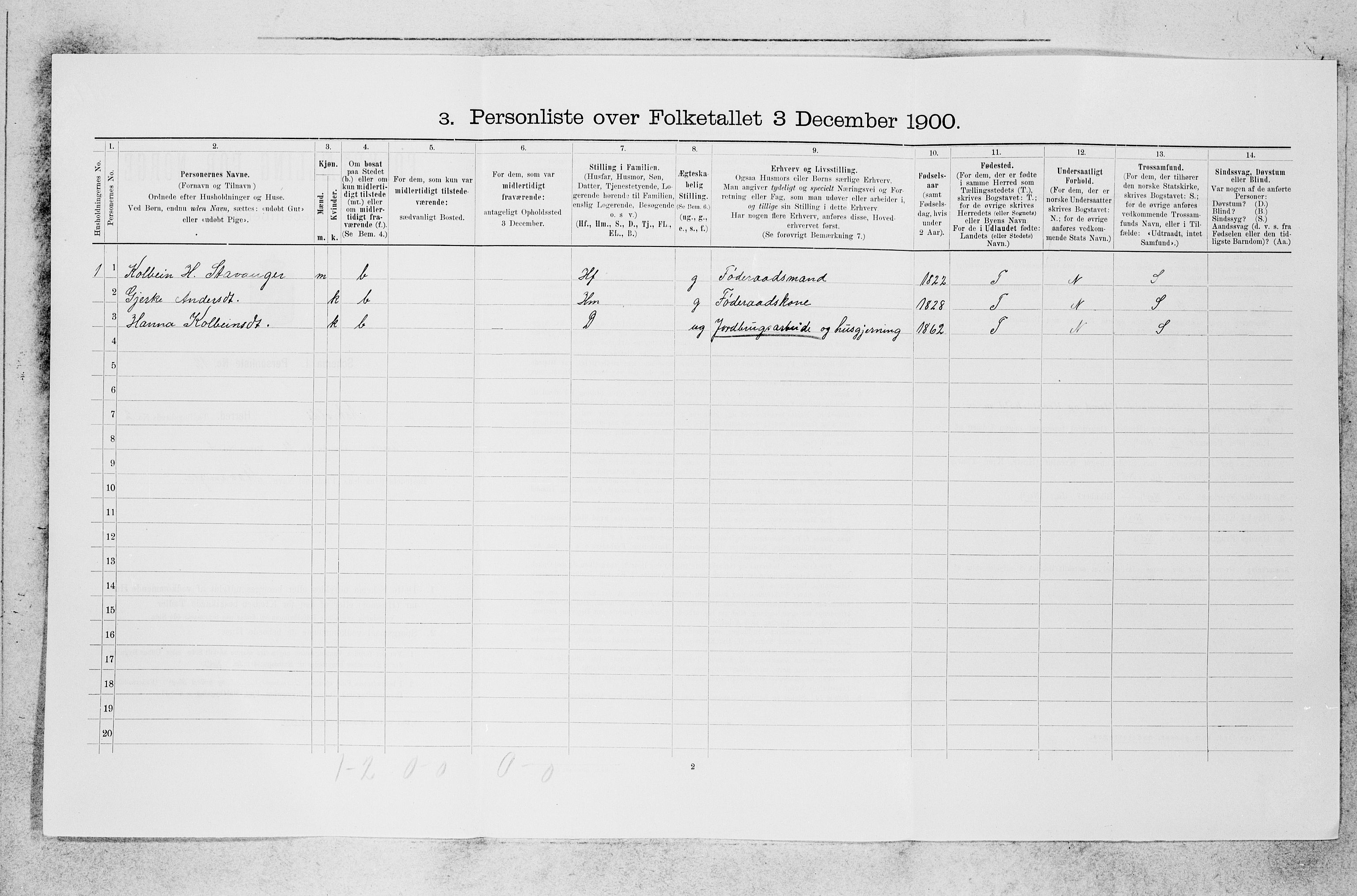 SAB, 1900 census for Askvoll, 1900, p. 169