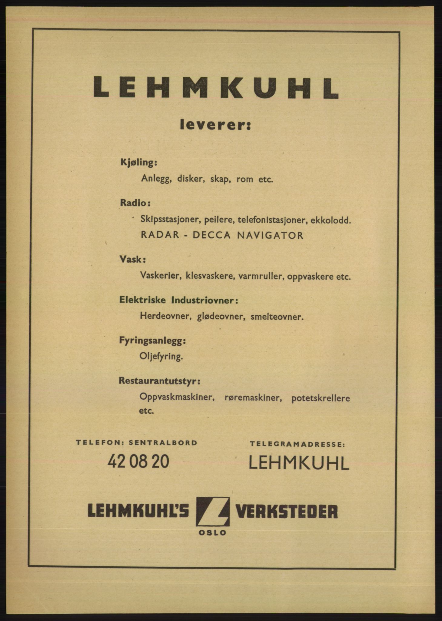 Kristiania/Oslo adressebok, PUBL/-, 1950, p. 34