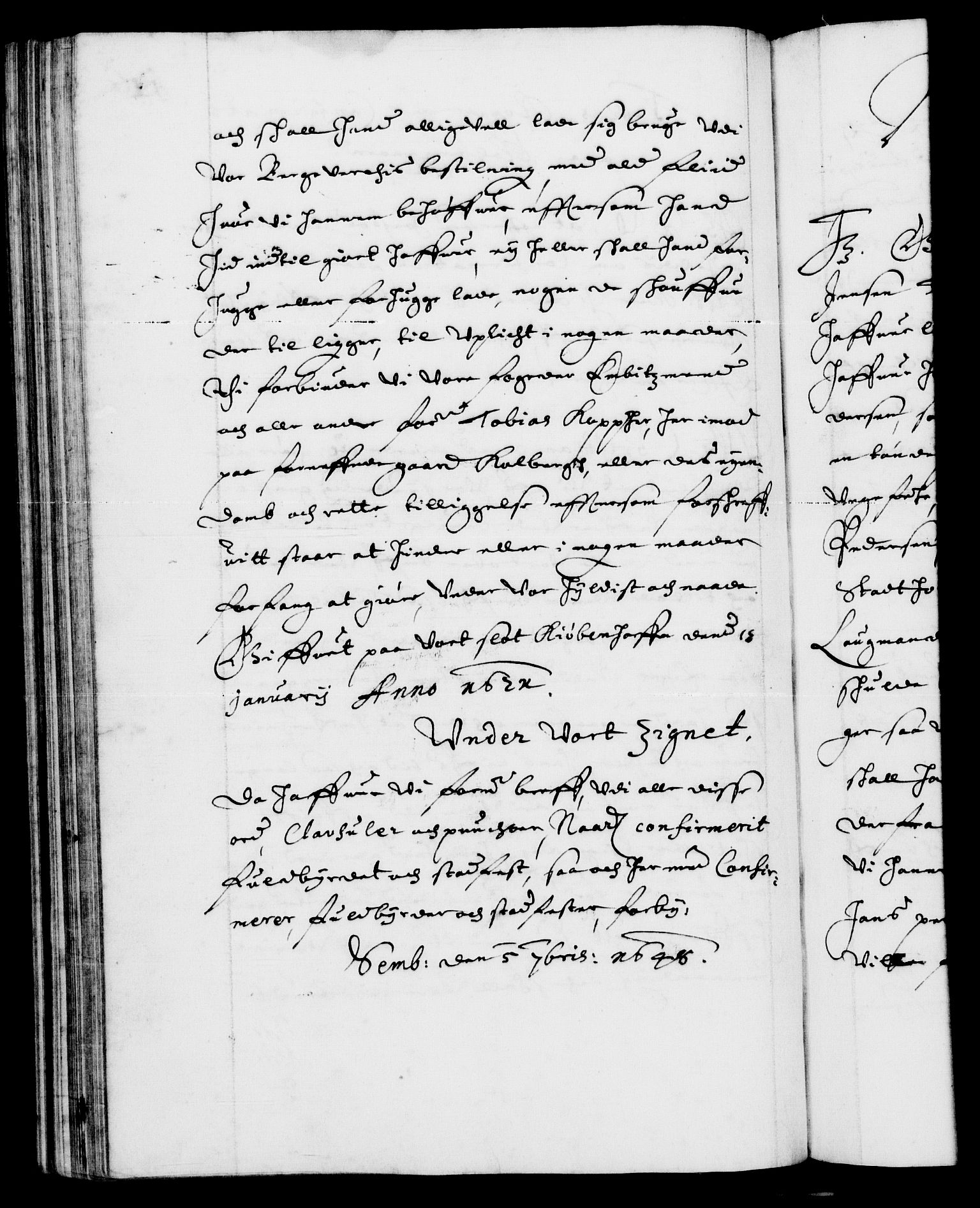 Danske Kanselli 1572-1799, RA/EA-3023/F/Fc/Fca/Fcaa/L0007: Norske registre (mikrofilm), 1648-1650, p. 126b