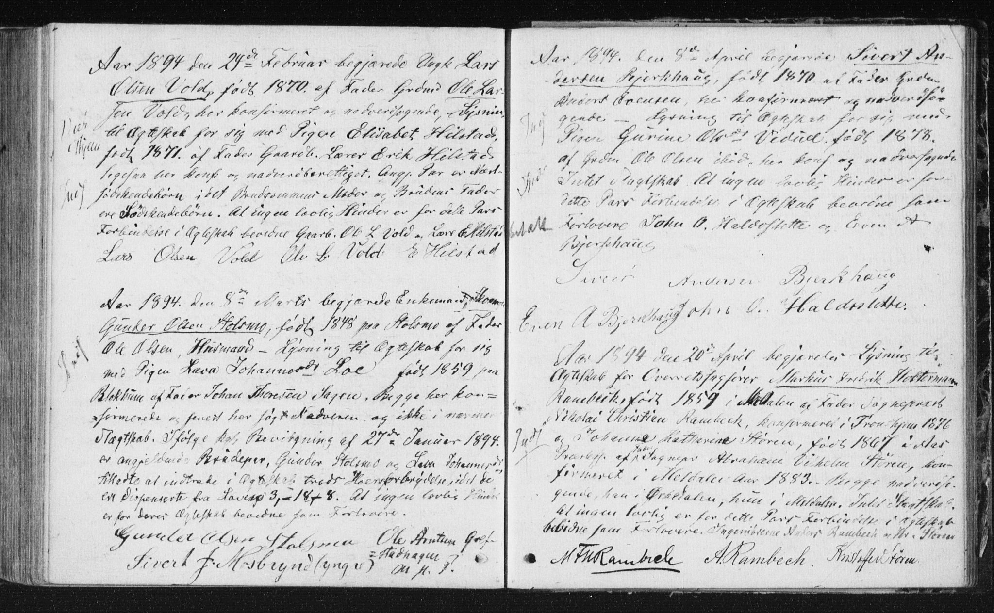 Ministerialprotokoller, klokkerbøker og fødselsregistre - Sør-Trøndelag, AV/SAT-A-1456/672/L0859: Parish register (official) no. 672A11, 1852-1900