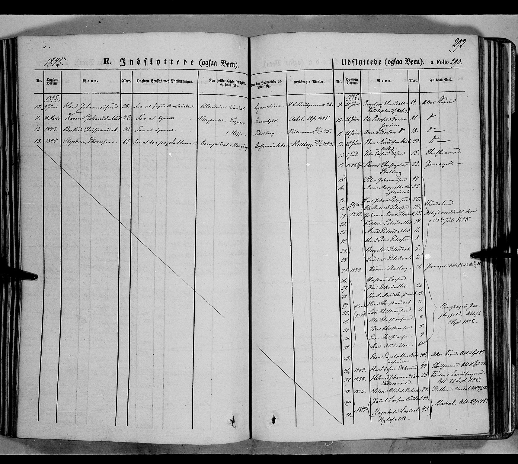 Biri prestekontor, SAH/PREST-096/H/Ha/Haa/L0005: Parish register (official) no. 5, 1843-1854, p. 292